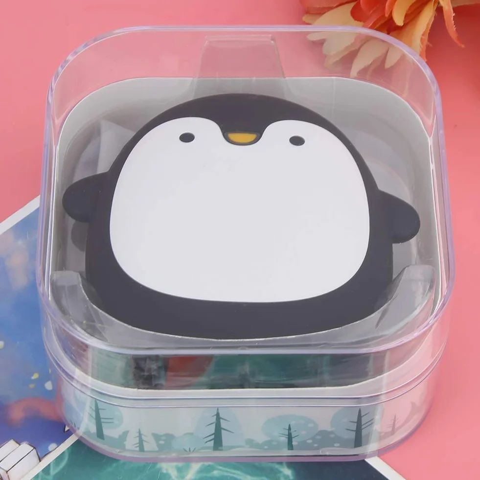 Przenośny Power Bank Ogrzewacz do Rąk USB 2 w 1 Kształt Zwierząt Pingwin