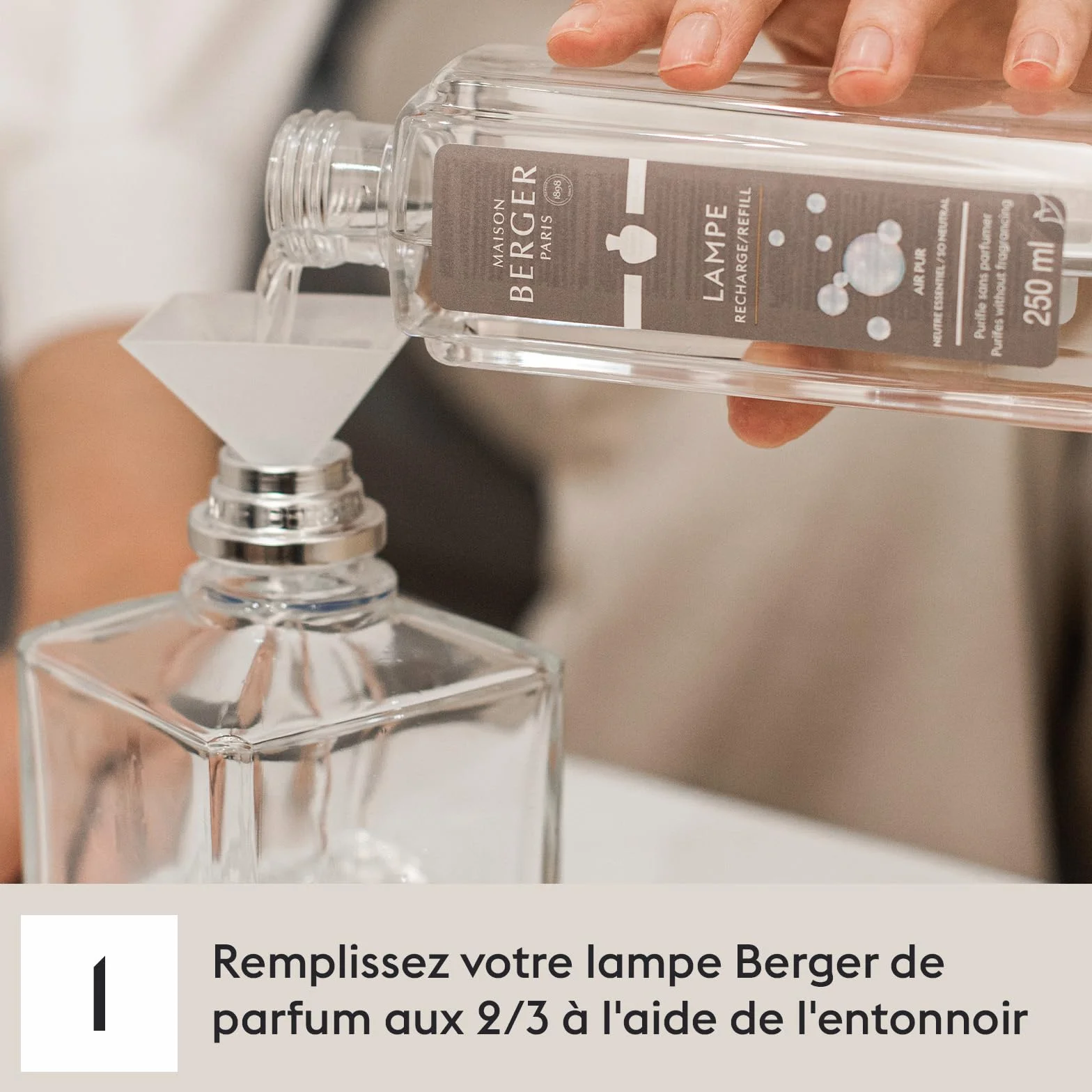 Lampe Berger Zapach do pomieszczeń opakowanie uzupełniające Aroma Happy Fraîcheur Aquatique/Aquatische Frische 500 ml