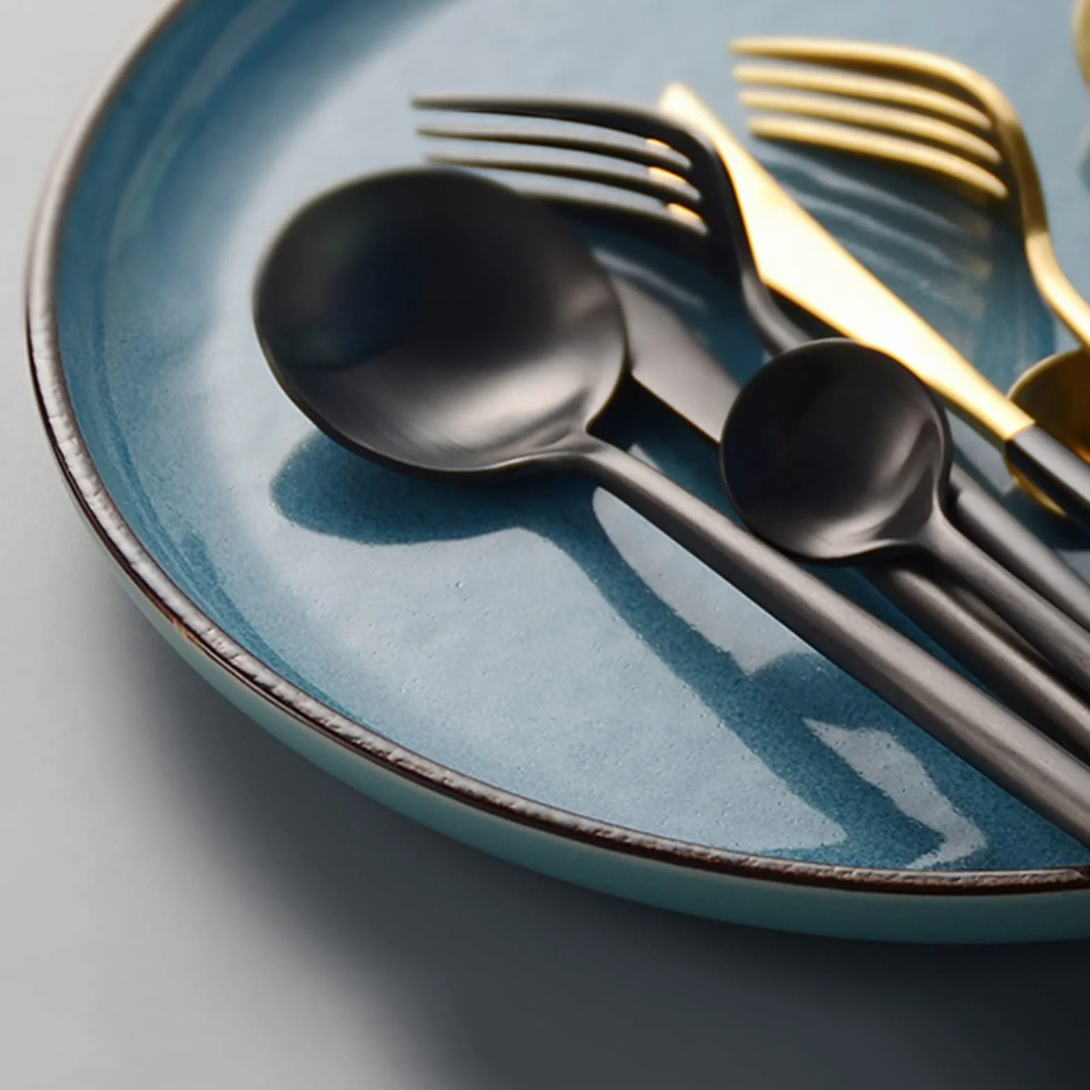 Talerze Obiadowe Vintage Pizza Plate Domowy talerz do jadalni Ceramiczny Płyta w kuchni Deser Ciasto Płaski Naczynie ceramiczne Głęboki