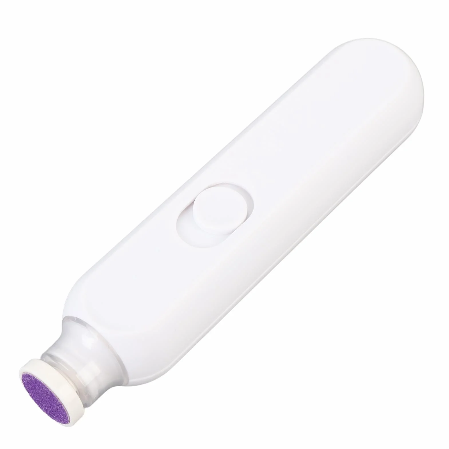 Elektryczny Trymer do Paznokci dla Dzieci, Obcinacz do Paznokci dla Dzieci Delikatny Elektryczny Pilnik do Paznokci z lampką nocną, Wielofunkcyjny (WHITE)