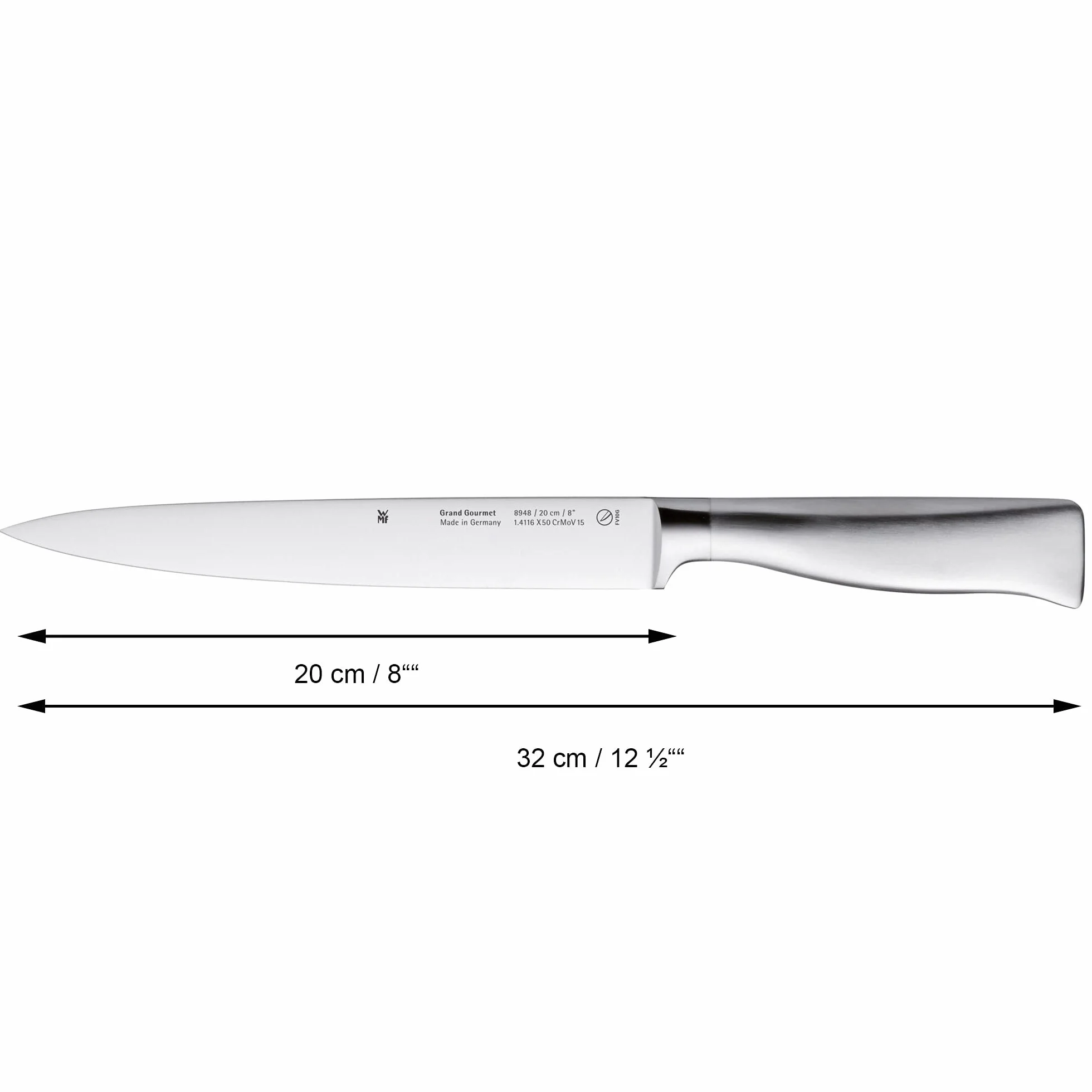 WMF Nóż do rzeźbienia Grand Gourmet, 20 cm, srebrny
