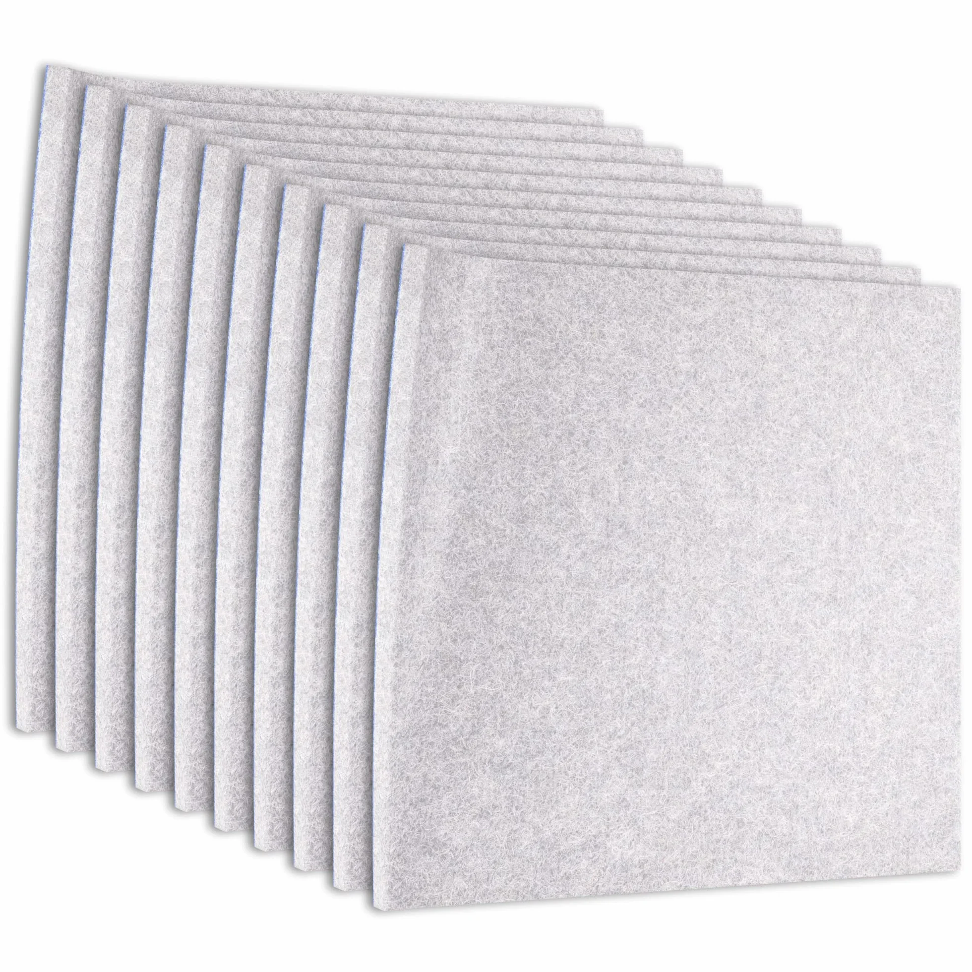 10 x zestaw filtrów zamiennych pasuje do wentylatora LIMODOR Limot Compact 60, 60-30,100-238 x 238 mm/grubość filtra ok. 17 mm - wentylator łazienkowy filtr kurzu do F/M nr art.: 00070