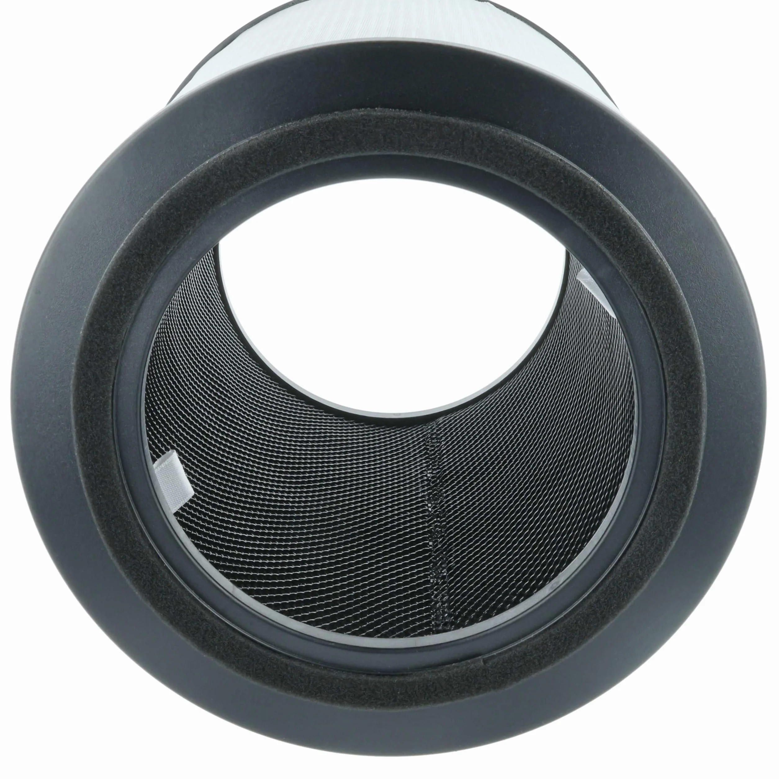 vhbw 4 x filtr z węglem aktywnym, zamiennik do oczyszczacza powietrza Bosch 7733701945 - H13 filtr powietrza, czarno-biały