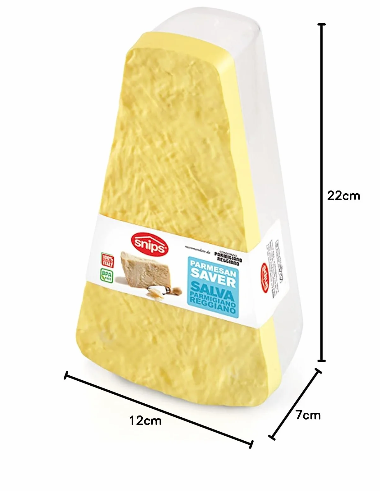 Parmezan Snips 0,9 l BPA tworzywo sztuczne