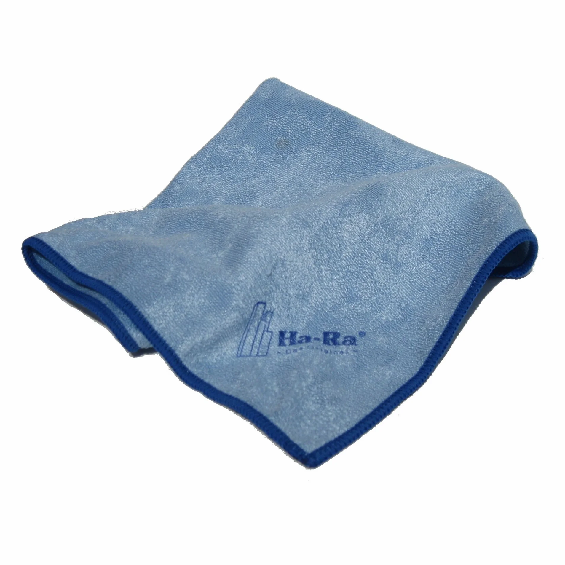 HA-Ra Cleaning Cloth Star Blue z Blue Border by Hara