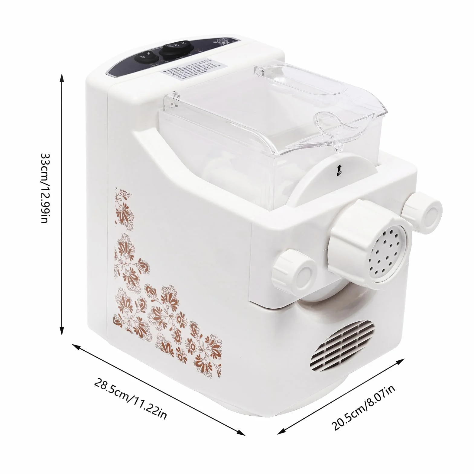 Elektryczna maszynka do makaronu 180 W 220 V 9 tarcz automatyczna