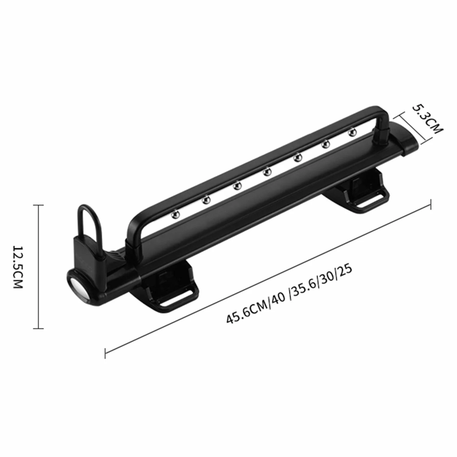 Wieszak Na Ubrania Wysuwany Do Szafki, Drążek Do Zawieszania Typu Push-Pull, Tłumik Drgań Z Kulką, Stop Aluminium, Łożysko 25 Kg, Biały, 35,6 Cm