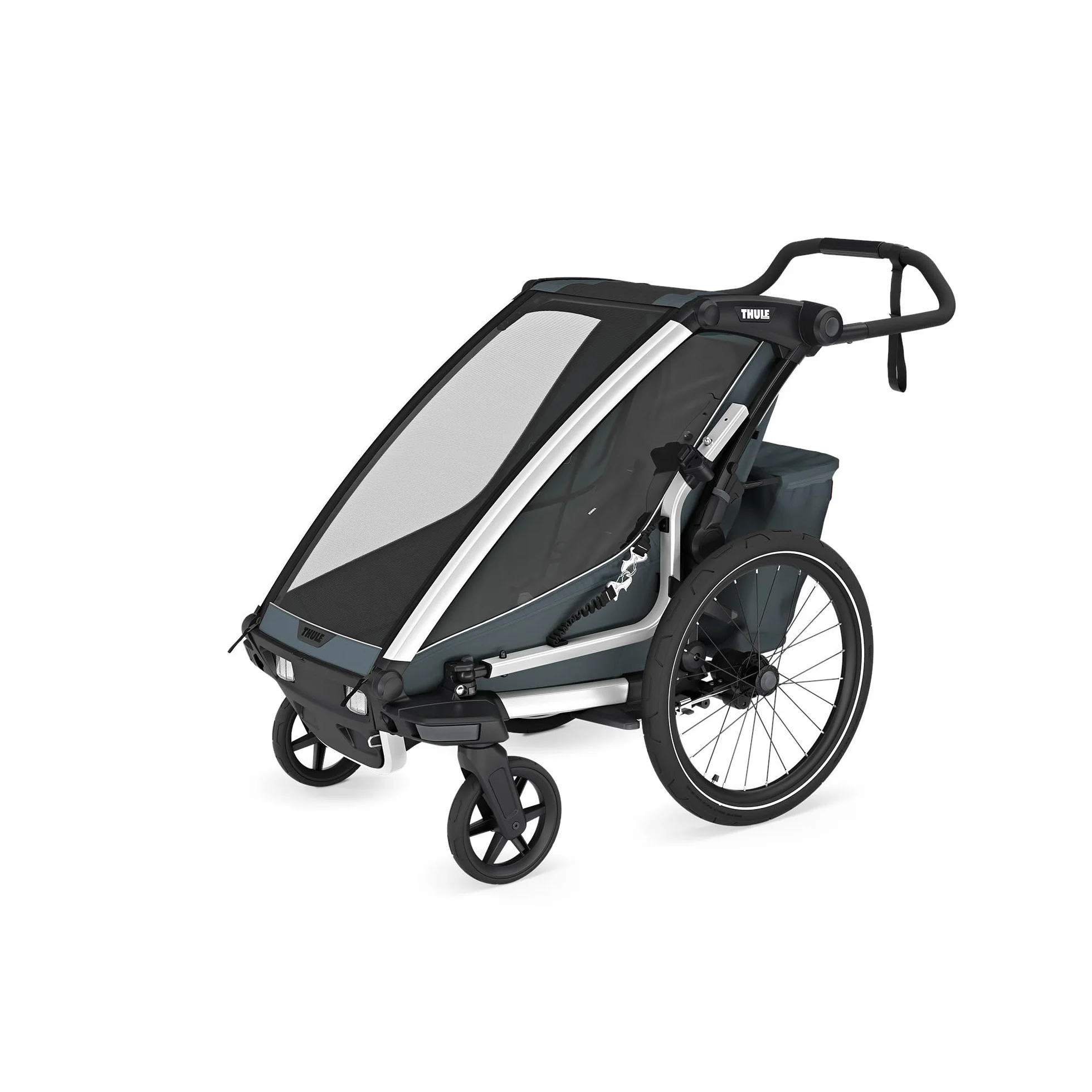 Przyczepka rowerowa THULE Chariot Cross 2 Single kolor Dark Slate