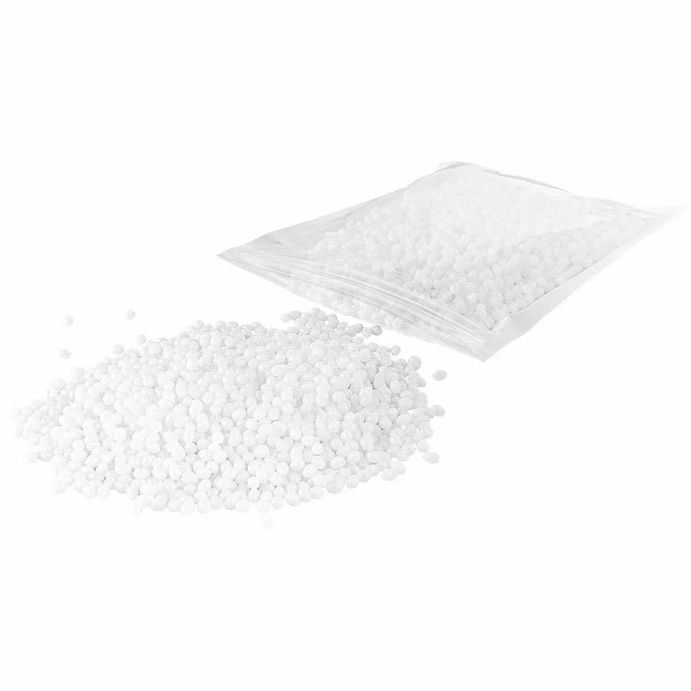 Granulat z tworzywa sztucznego, formowalny, biały, 100 g