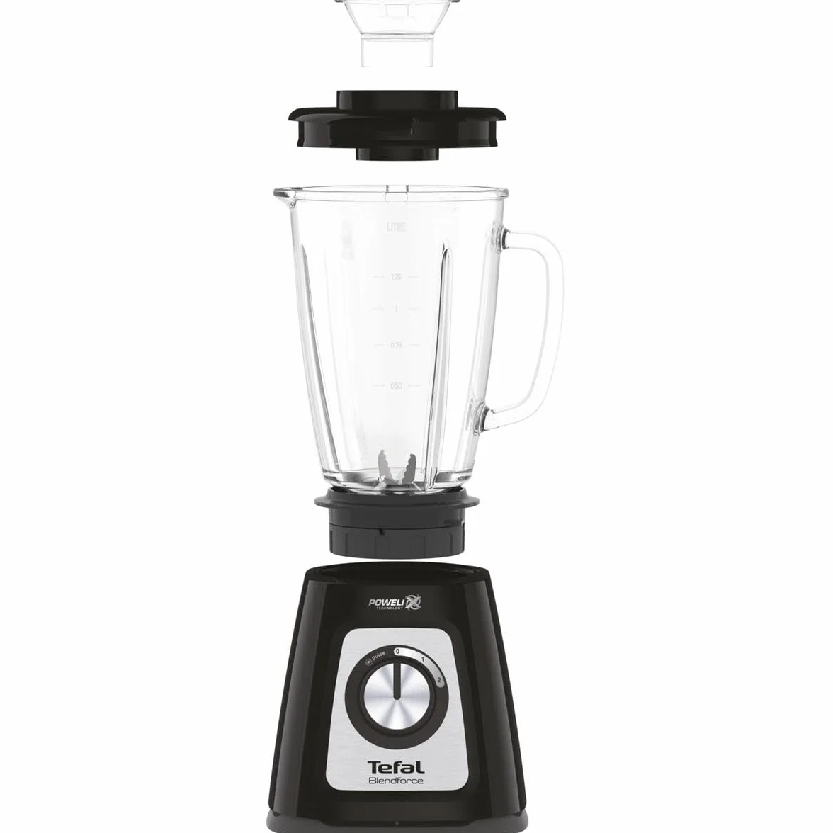 Tefal BL4358 BlendForce II Mikser Stojący 800 W 1250 L Czarny