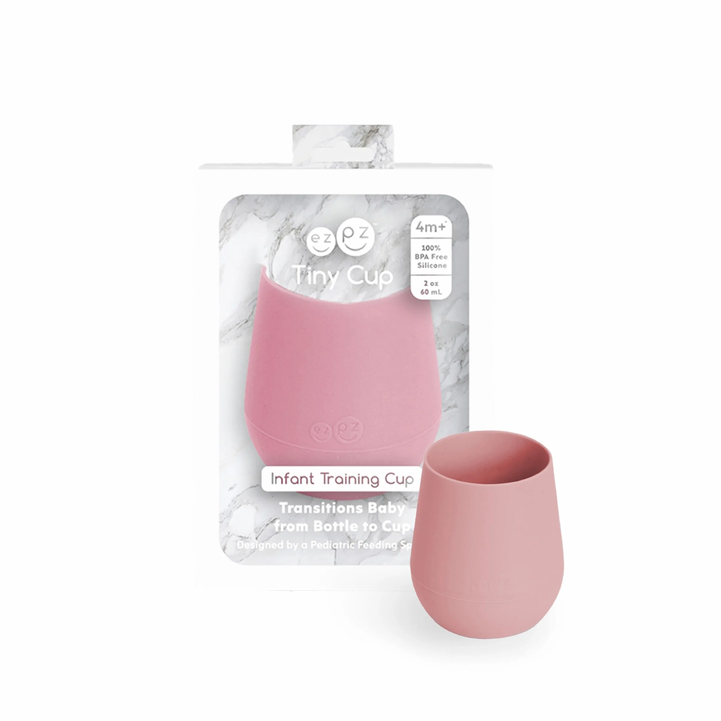 Ezpz Tiny Cup kubek do picia z silikonu 0,3 kg pudru
