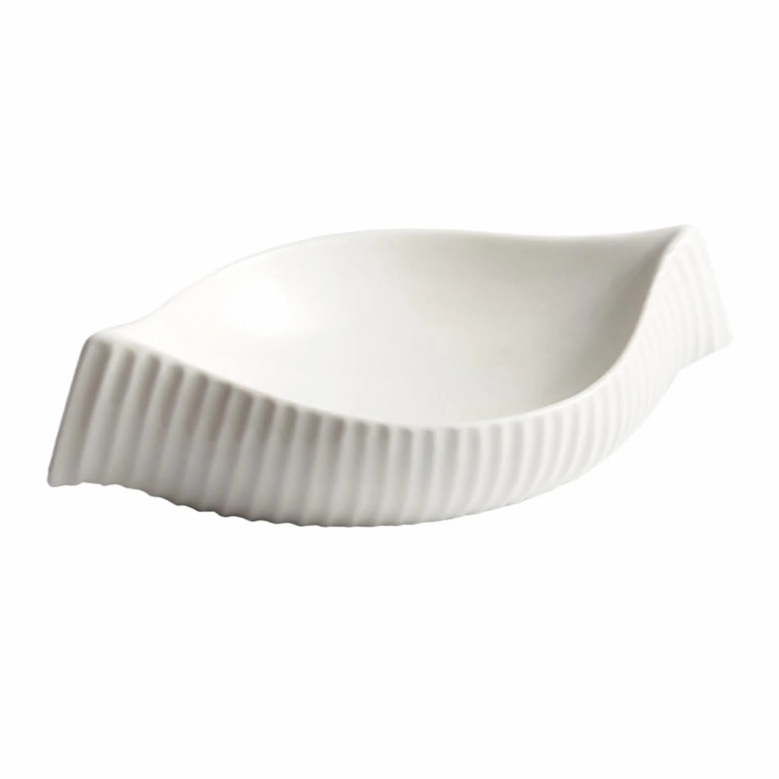 Talerze obiadowe Chiński kreatywny ceramiczny talerz obiadowy w kształcie muszli Płytki talerz do użytku domowego Hotelowa restauracja Talerz przystawek Talerze obiadowe w restauracji rodzinnej(Średni