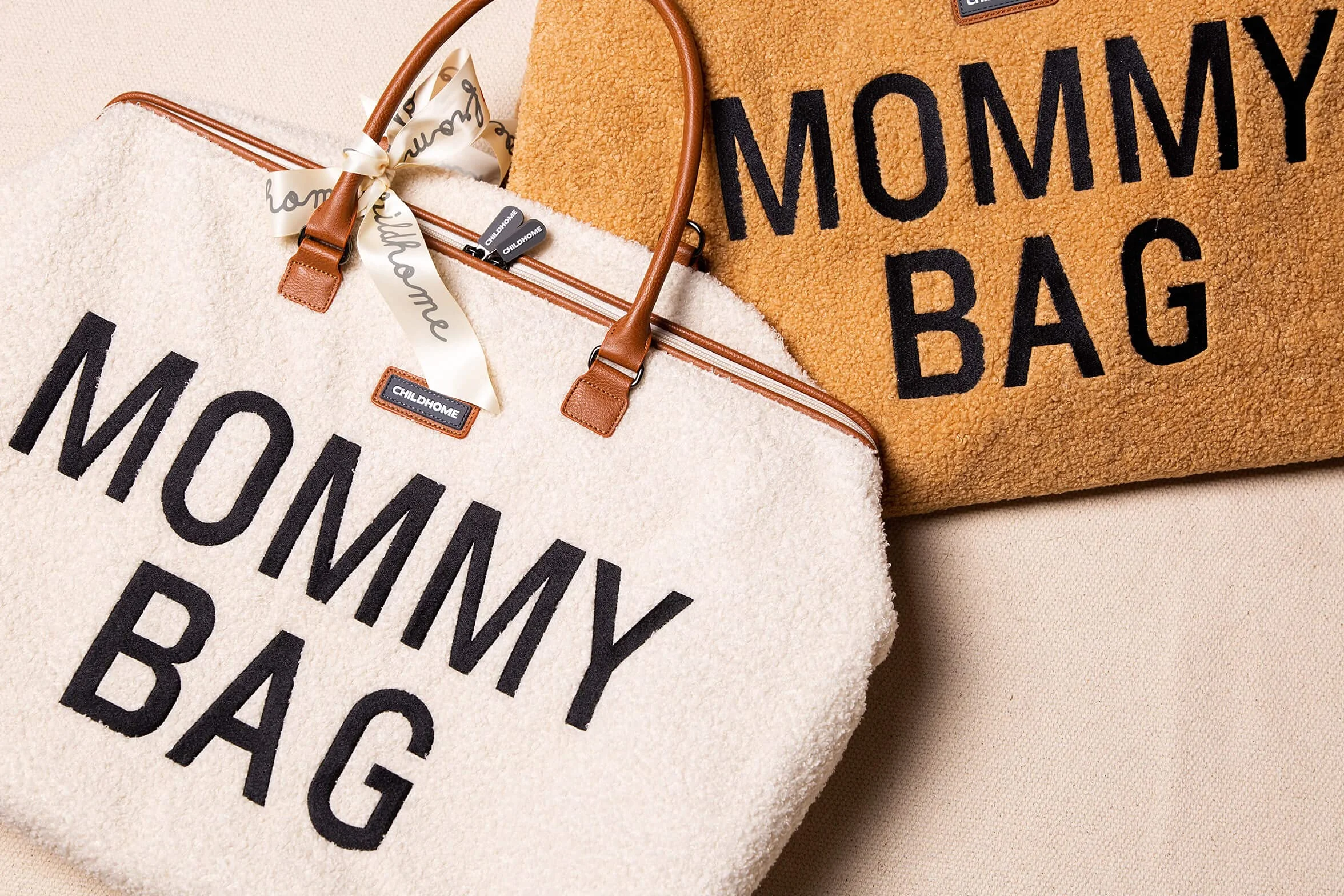 CHILDHOME, Mommy Bag, torba na pieluchy, dla kobiet w ciąży, torba podróżna, duża pojemność, regulowany pasek na ramię, kieszeń izolowana