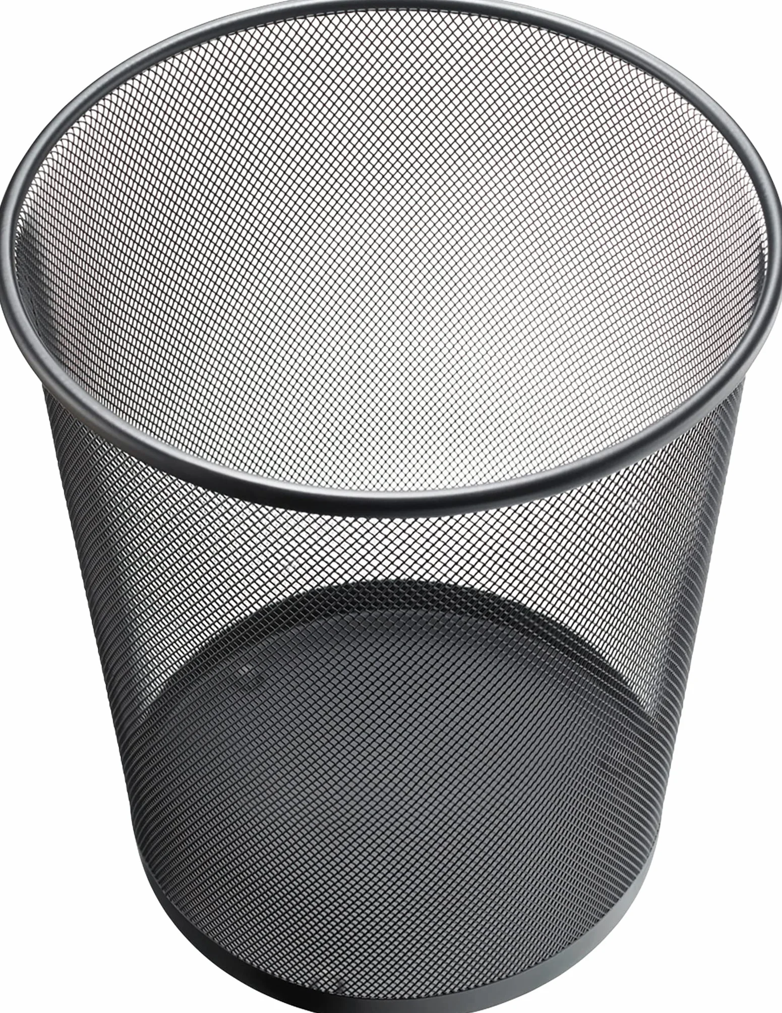Helit siatka na odpady 15 l metal czarny