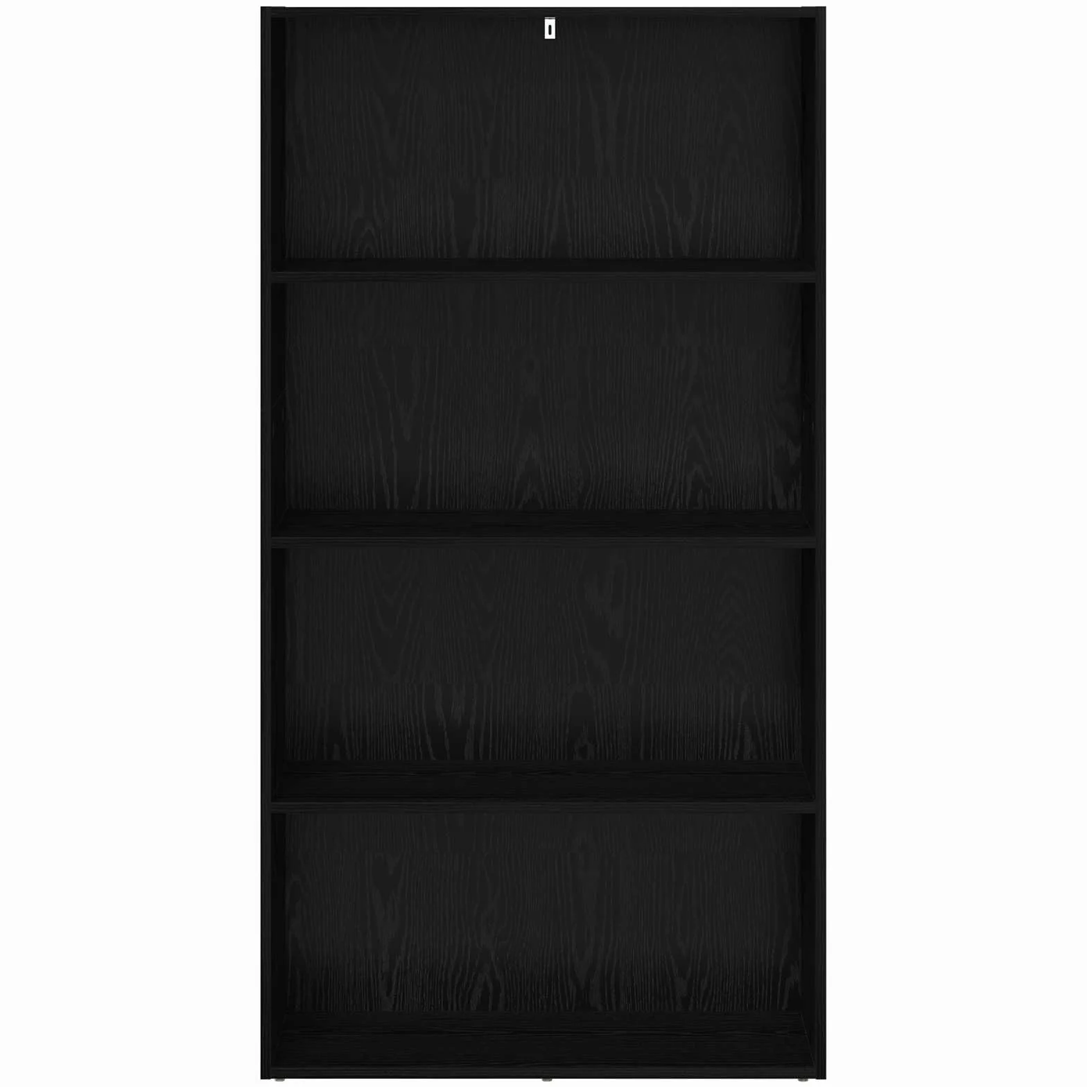 vidaXL Wolnostojąca półka na książki 80 x 30 x 152 cm Czarny Dąb