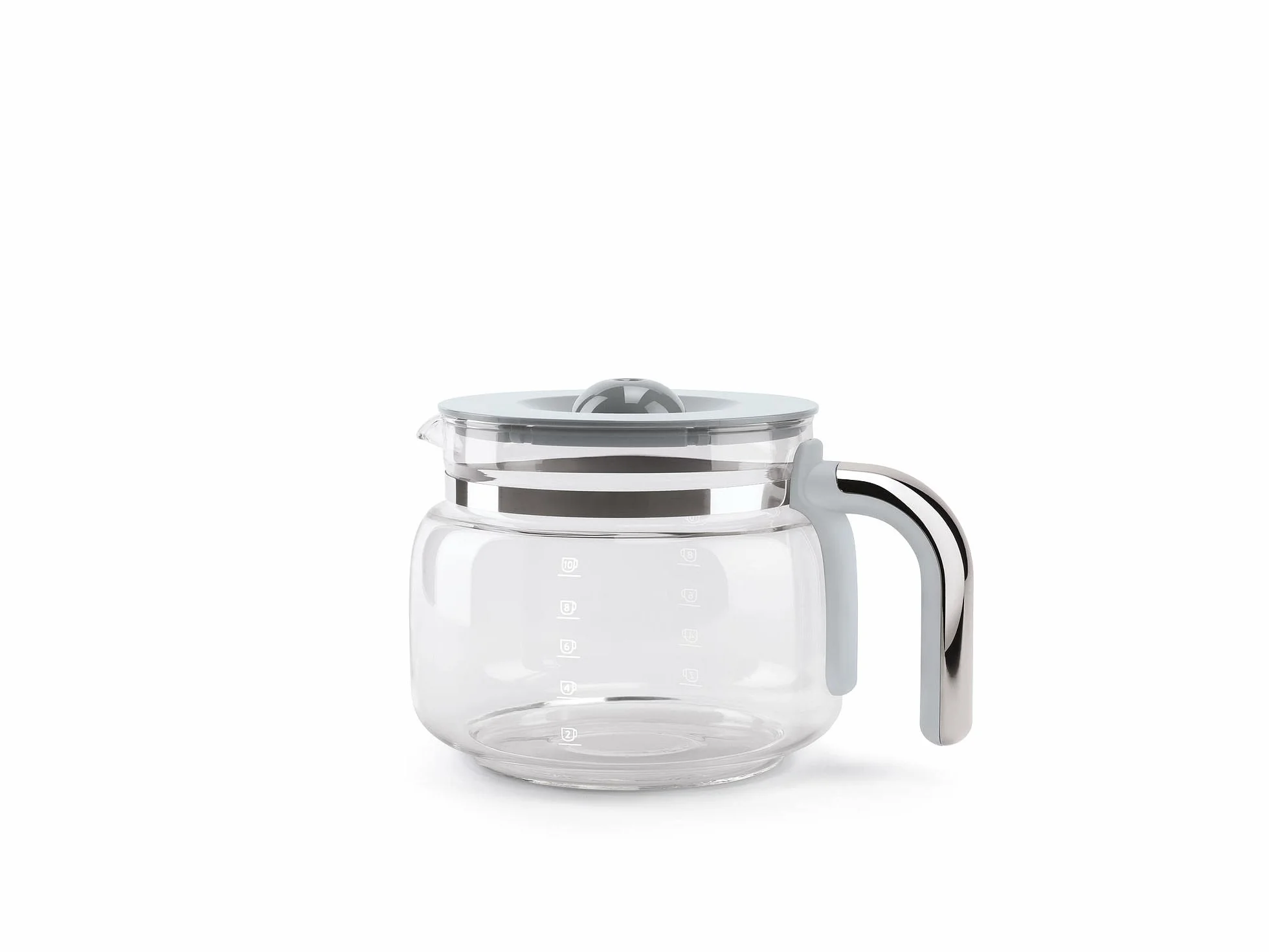 Smeg DCGC01 zamiennik 10 filiżanek do kawy – szklany dzbanek do kawy DCF02 Drip Ekspres do kawy