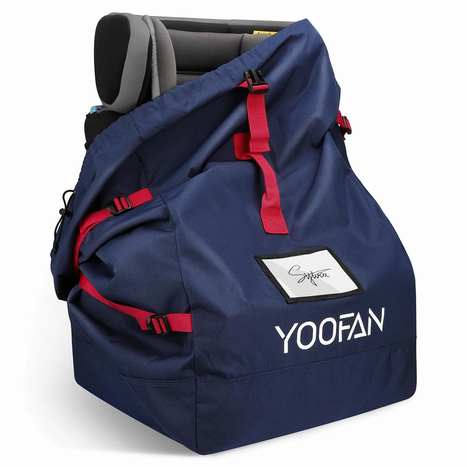 YOOFAN Torba transportowa 900D dla wózków dziecięcych, uniwersalna, niebieska