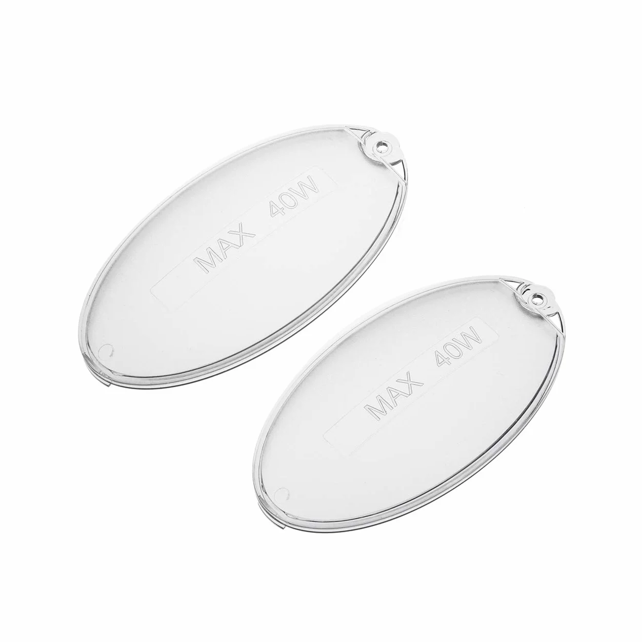 MIRTUX 2 x owiewka kompatybilna z okapem kuchennym Mepamsa Ecoline Top 60, wymiary 100 x 55 mm, kod oryginalny: 1330058595