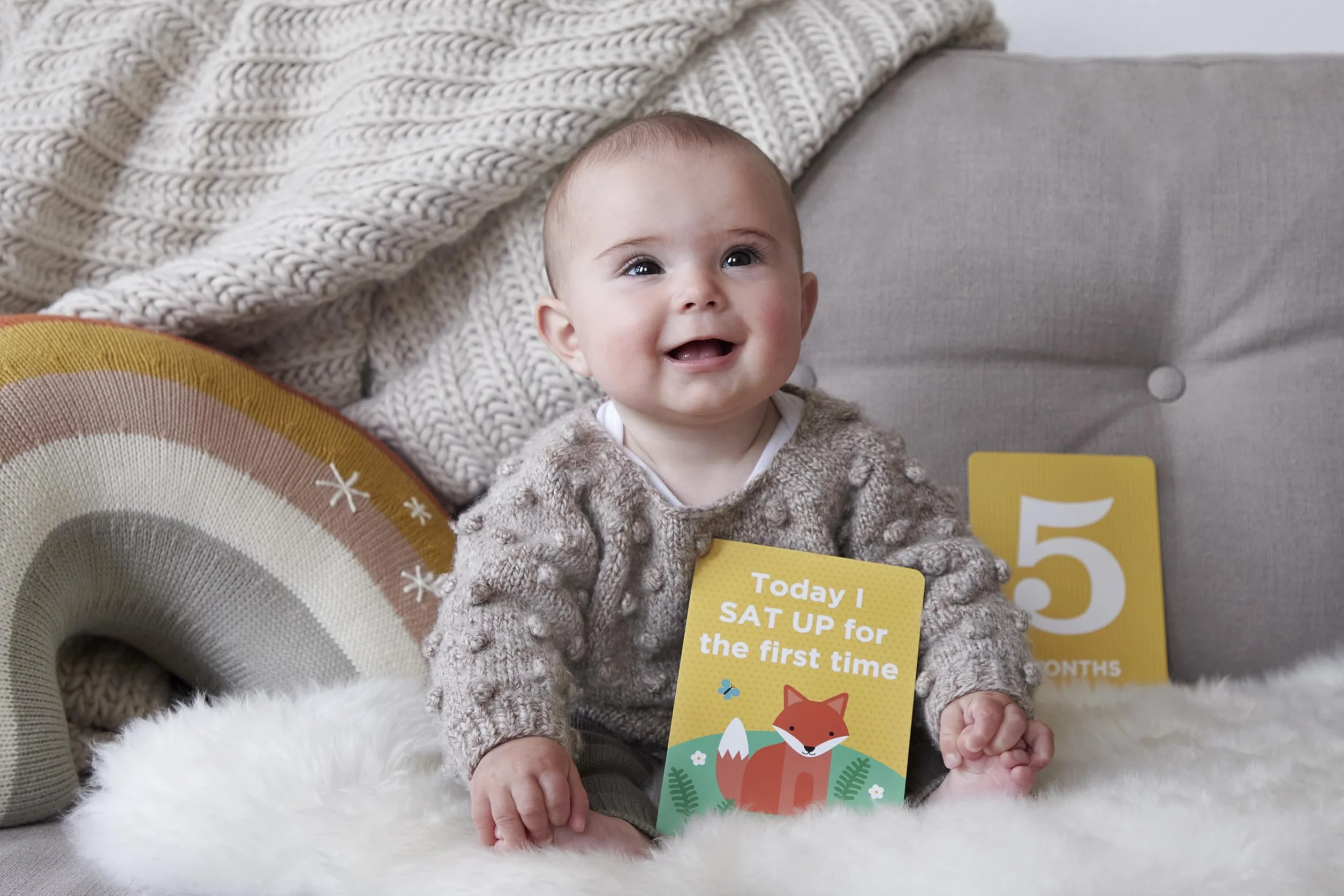 Baby Keepsake Milestone Moment Cards