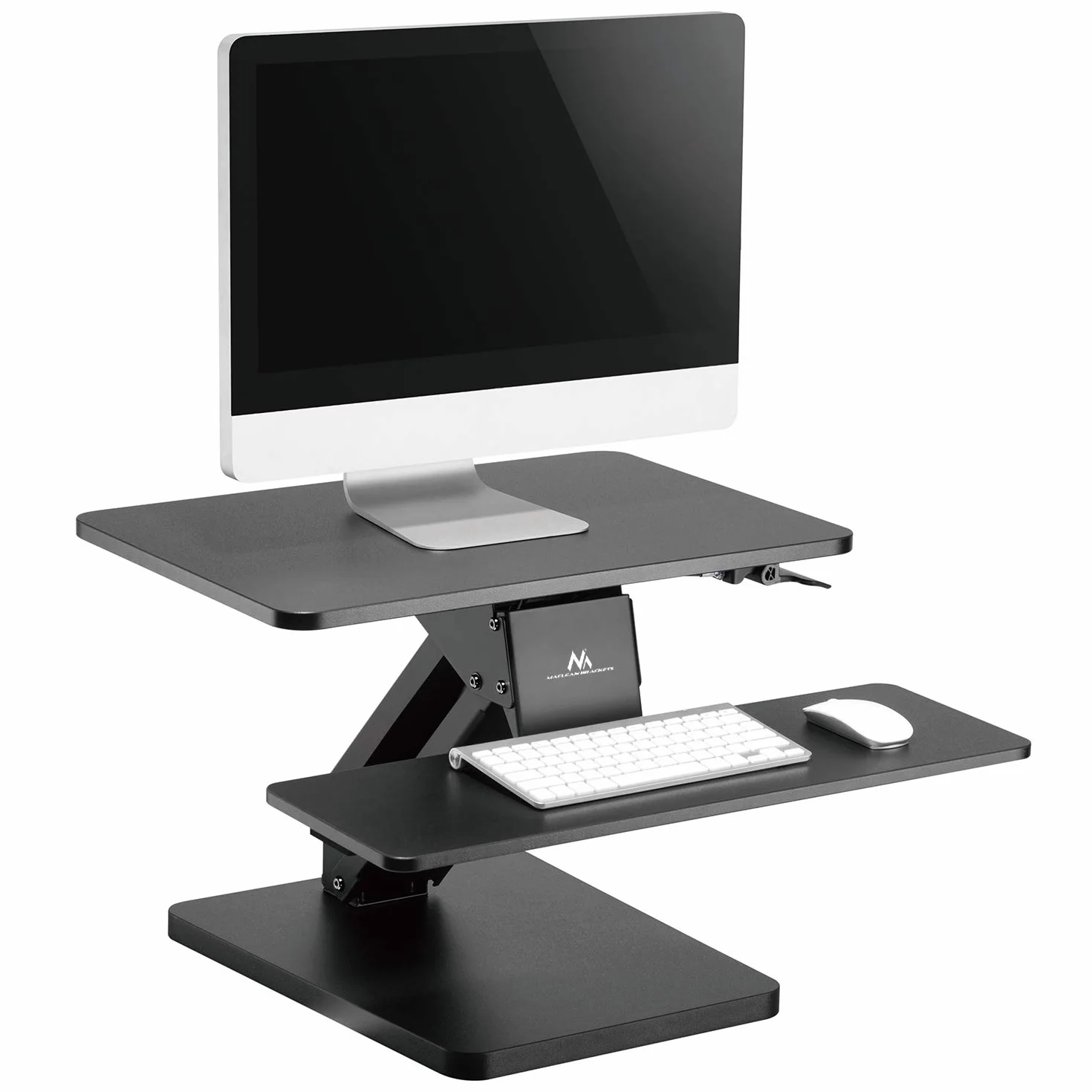 Maclean MC-882 Podstawka na Monitor i Klawiaturę z Sprężyną Gazową Ergonomiczna