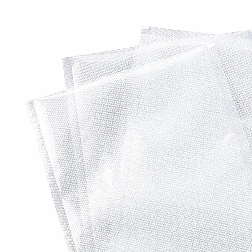 Worki próżniowe do żywności, 50 sztuk, 15x40cm, do zgrzewarek próżniowych i Sous Vide, bez BPA
