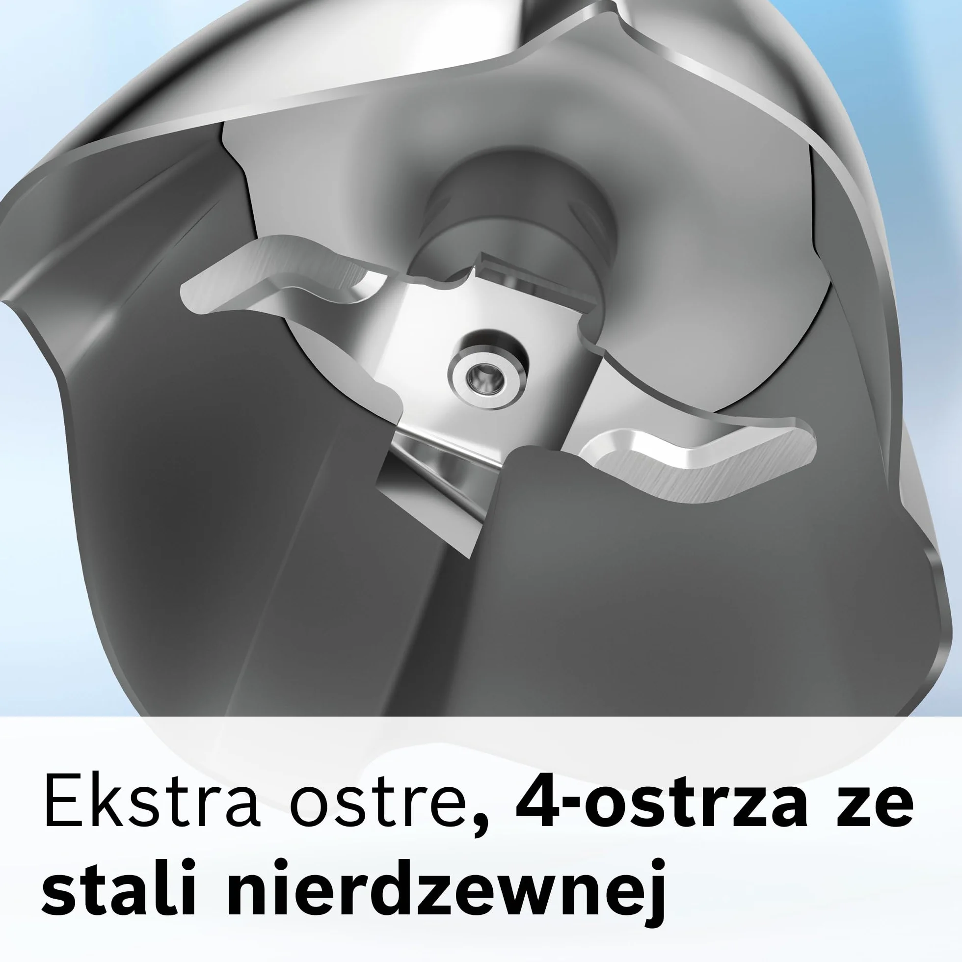 Bosch ErgoMaster Series 6 Blender Ręczny 1200 W QuattroBlade Pro MSM6M820