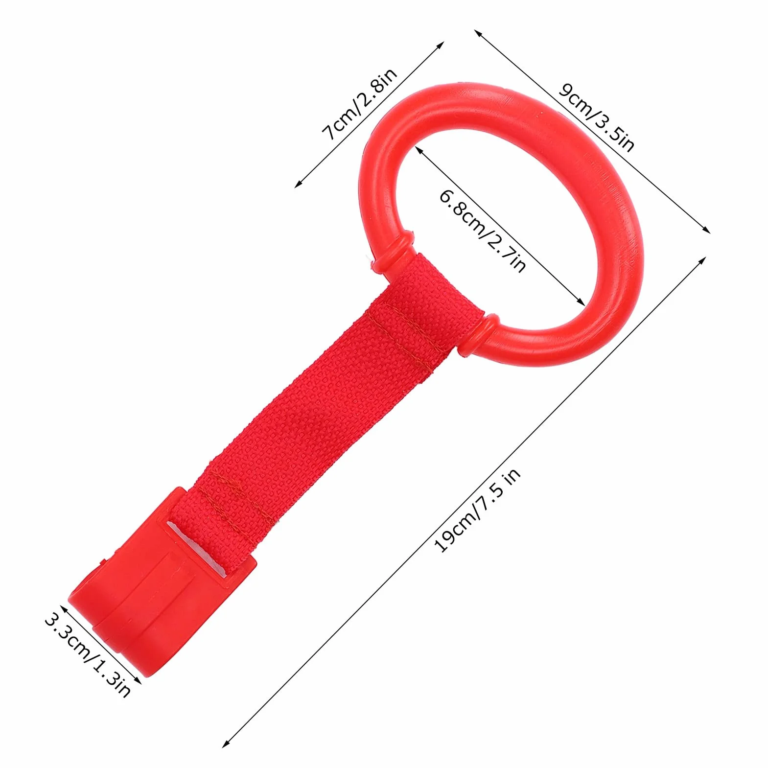 BRRNOO Kółka do Ciągnięcia dla Dzieci do Kojca, Kółka Ciągnięcia dla Dzieci Ergonomiczna Konstrukcja 4 szt. Akcesoria Kojców Odpowiednie łóżeczek i Rodzin