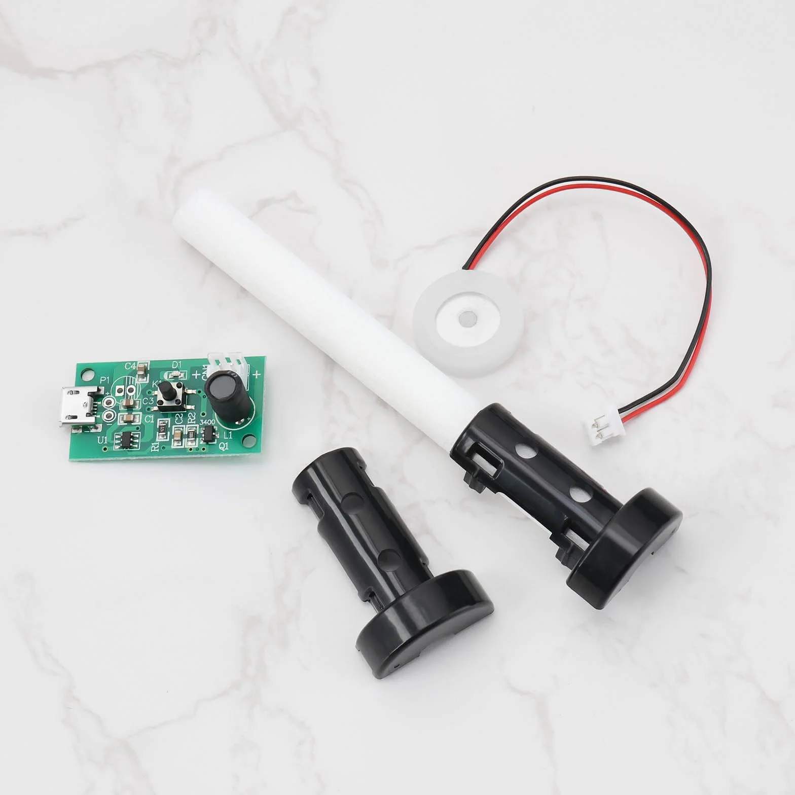 EMSea 1 zestaw dysku atomizacyjnego 5 V moduł USB nawilżacz atomizacja płyta USB mist maker atomizacja płyta DIY z przełącznikiem czasowym do pracy w domu