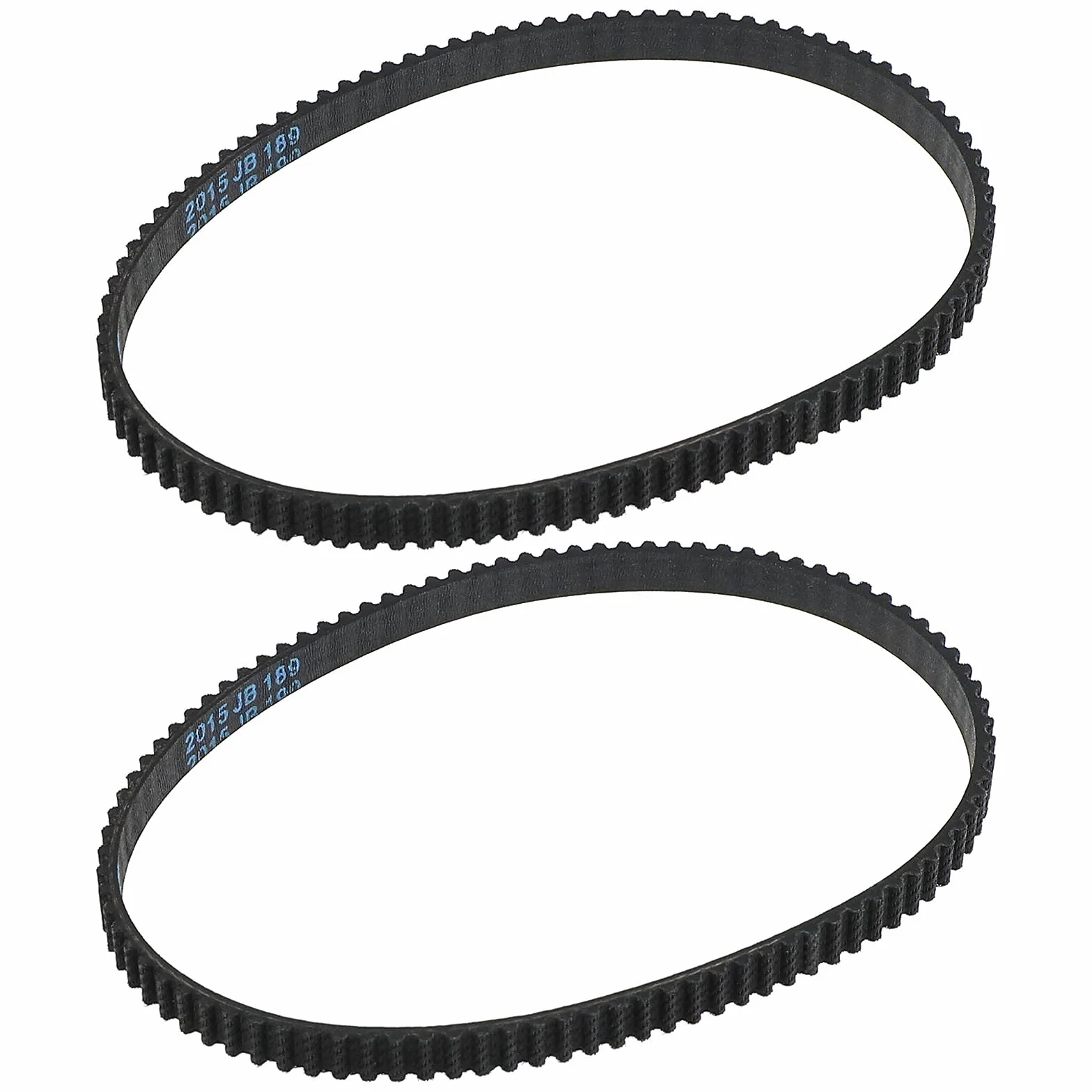Create idea 2 x pasek napędowy, skok 3 mm, szerokość 6,5 mm, 93 zęby, 279 mm, gumowy, czarny, zamknięta pętla, kompatybilny z odkurzaczem VAX W85-PP-T / W85-PL-T / ECJ1PAV1