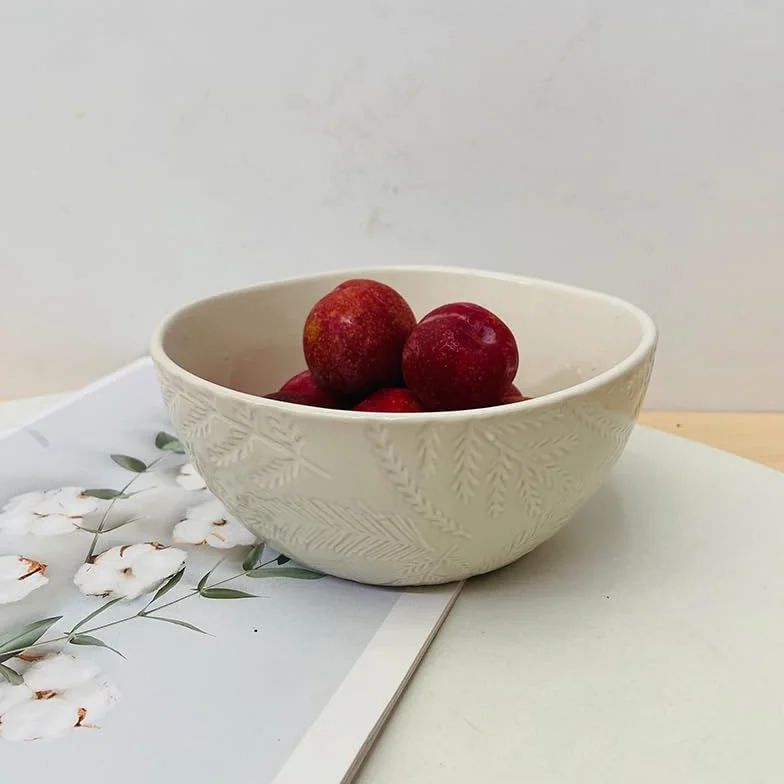Talerze, Miski Ceramiczne W Stylu Nordyckim, Talerze, Zastawa Stołowa, Naczynia Do Użytku Domowego, Talerze Do Jedzenia W Stylu Zachodnim, Miski Na Makaron, Miski Na War,A-5PCS