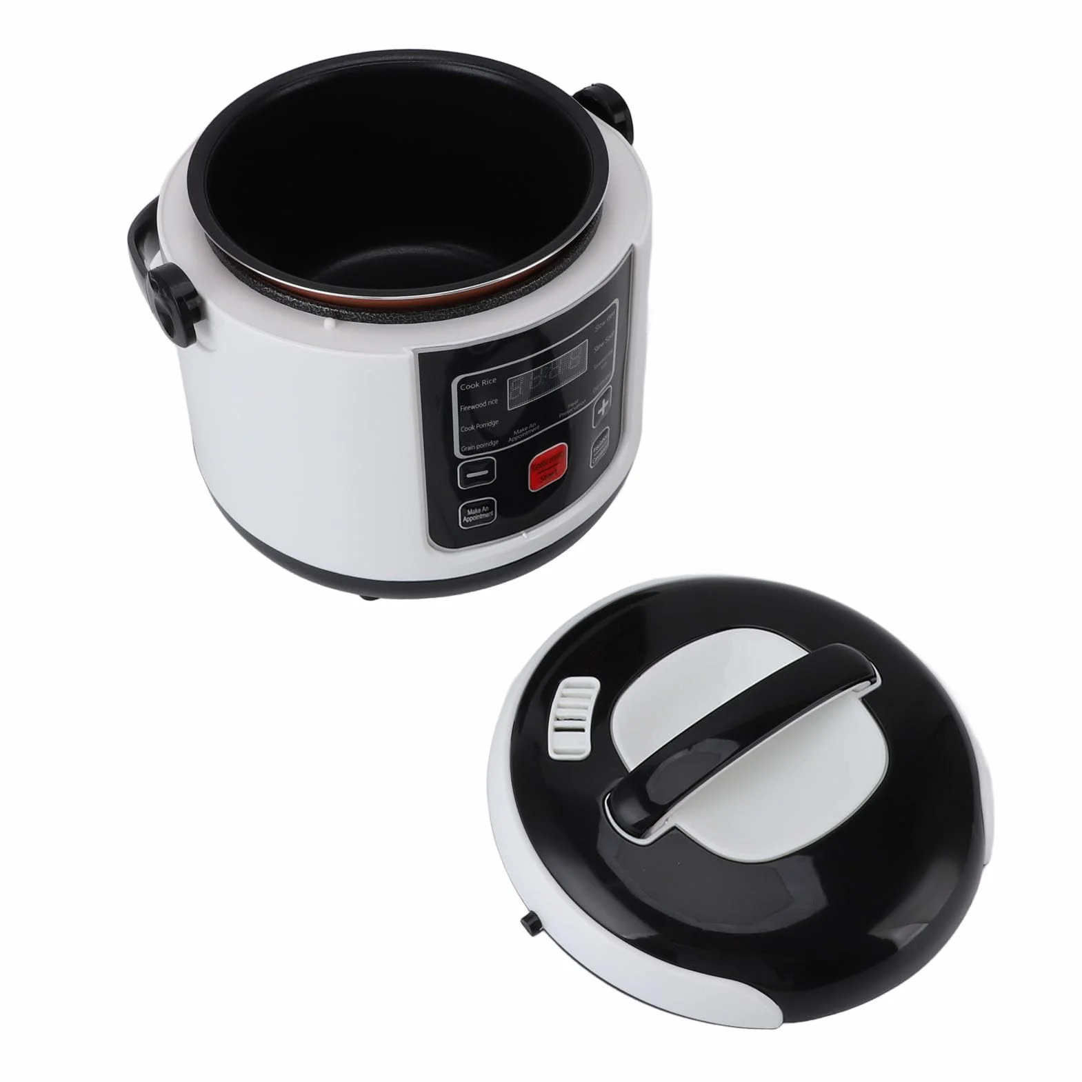 Mini Urządzenie do Gotowania Ryżu, 24 V 200 W 2 L Małe Podróżne Urządzenie do Gotowania Ryżu z powłoką nieprzywierającą Osobiste Urządzenie do Gotowania Ryżu Przenośne Urządzenie