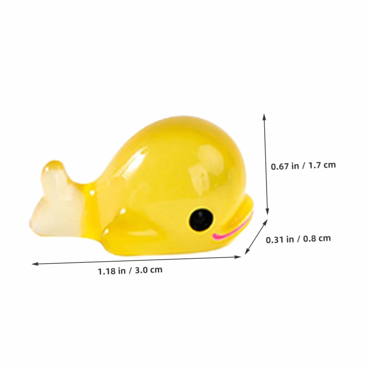 24kawałki Miniaturowe Figurki Delfinów z Żywicy Ozdobne Miniaturowe Zwierzęta Do Ogrodu Akwarium i Urokliwe Dekoracje Do Mini Ogrodów i Krajobrazów