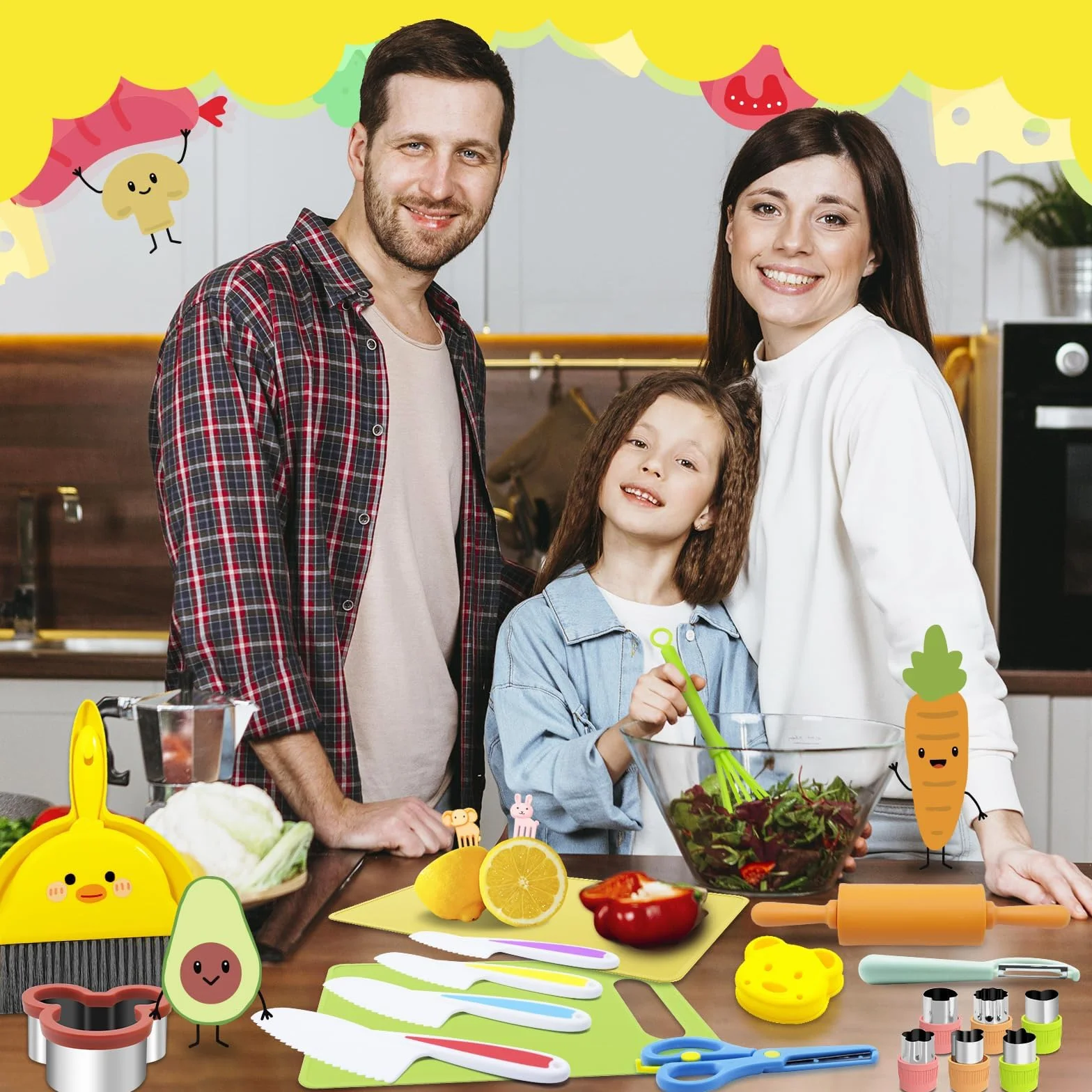 JOYBOY zestaw noży kuchennych dla dzieci