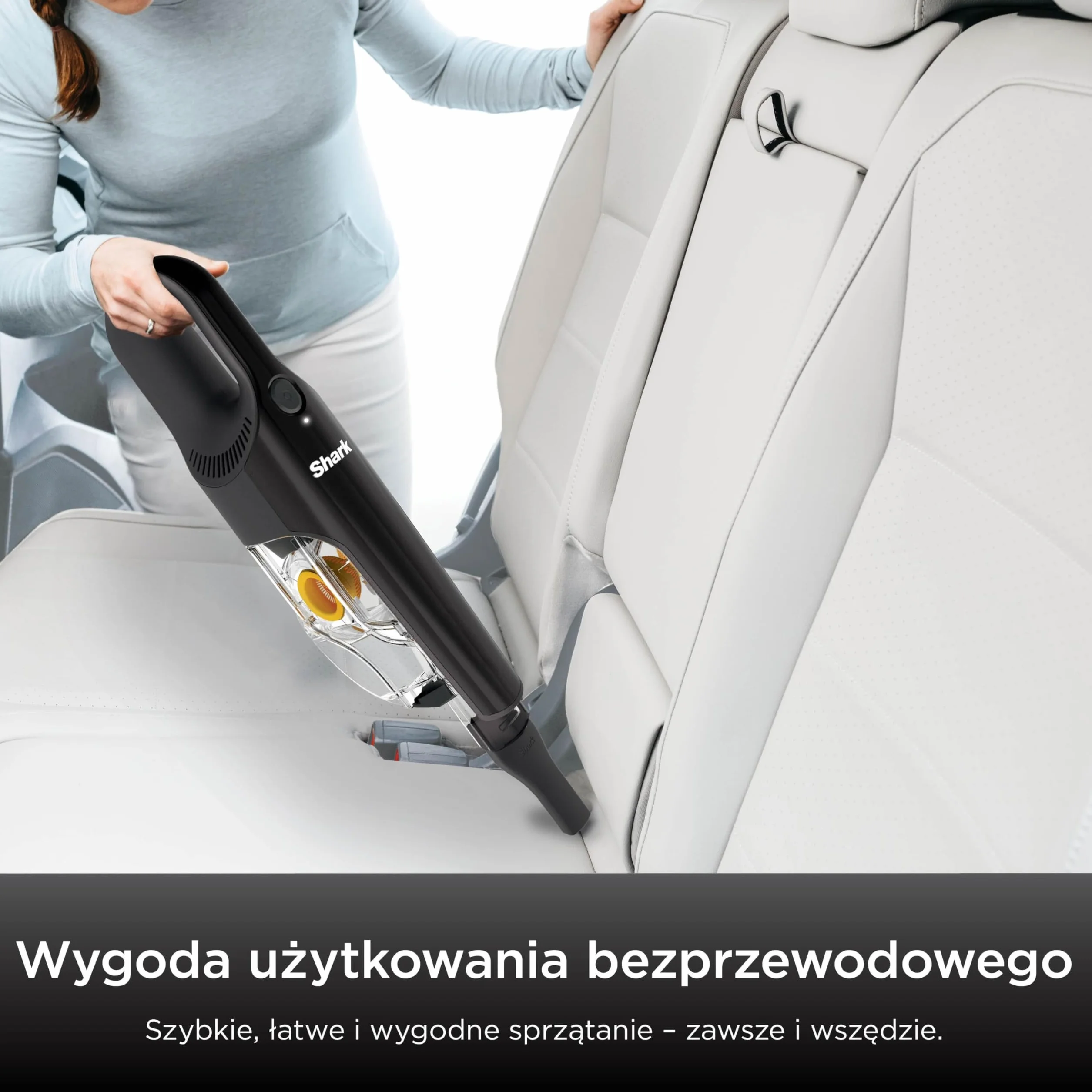 Shark HandVac bezprzewodowy odkurzacz ręczny [CH950EUT], model dla właścicieli zwierząt domowych, bezprzewodowy odkurzacz, czarny