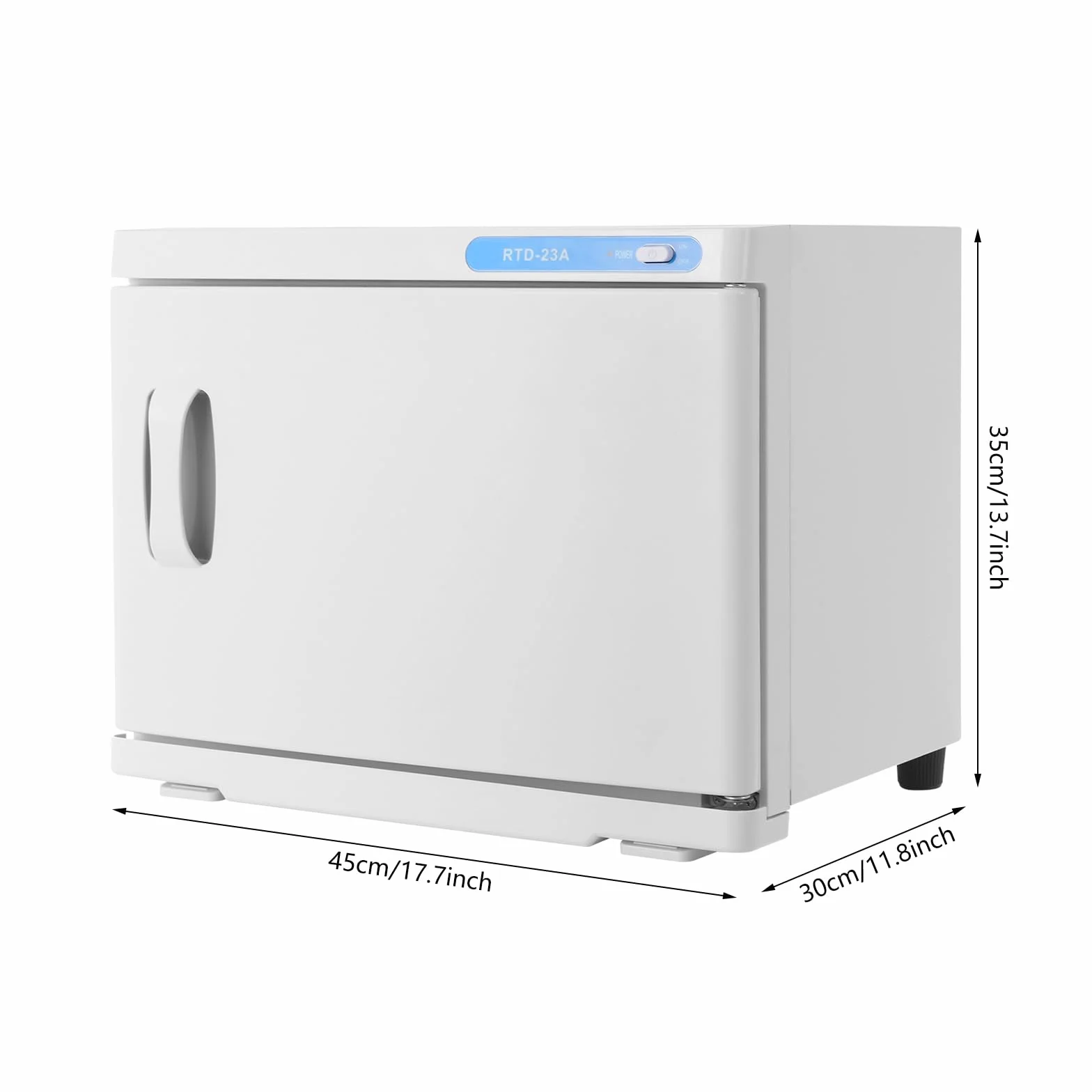 Podgrzewacz na ręczniki 23 l, szafka do dezynfekcji, ogrzewanie 360°, duża pojemność 23 l, szafka na ręczniki do spa, salonów piękności, hoteli, salonów masażu