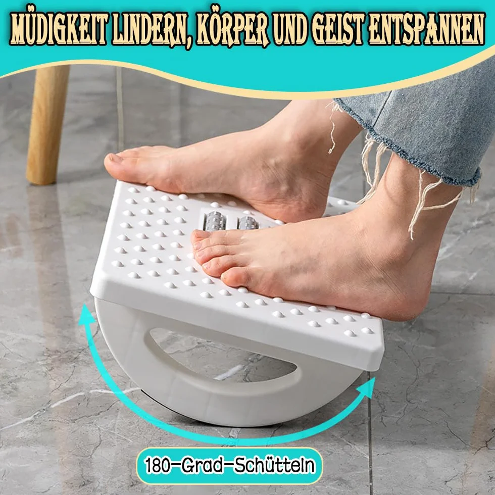 Ergonomiczne podnóżek podnóżek, masujący do biurka biurko, wygodny dla użytku domowego