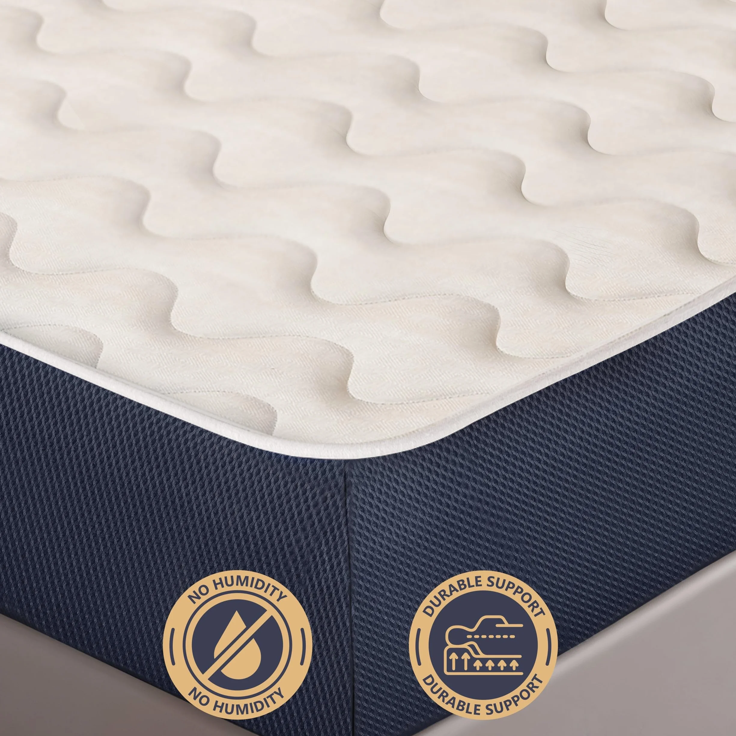 Materac 160x200 pianka waterfoam hipoalergiczny 18 cm pokrycie tkanina 3D przeciwroztoczowy przeciwgrzybiczy Włochy