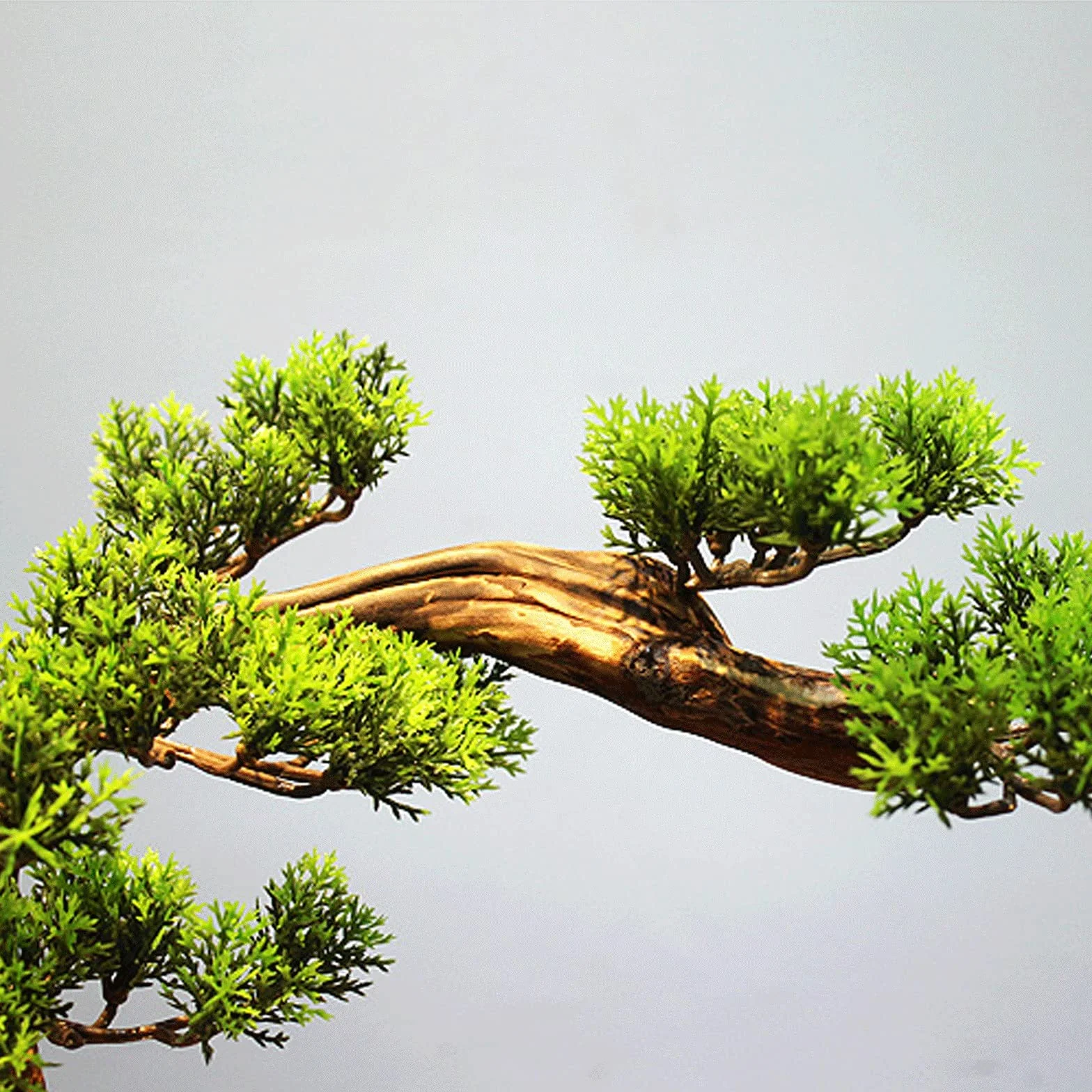 Sztuczne Bonsai 11 cali sztuczne drzewko sosnowe Bonsai, realistyczne sztuczne dekoracje roślinne, sztuczne rośliny doniczkowe, do ekspozycji na biurku, dekoracje do ogrodu Zen Sztuczne dekoracje rośl