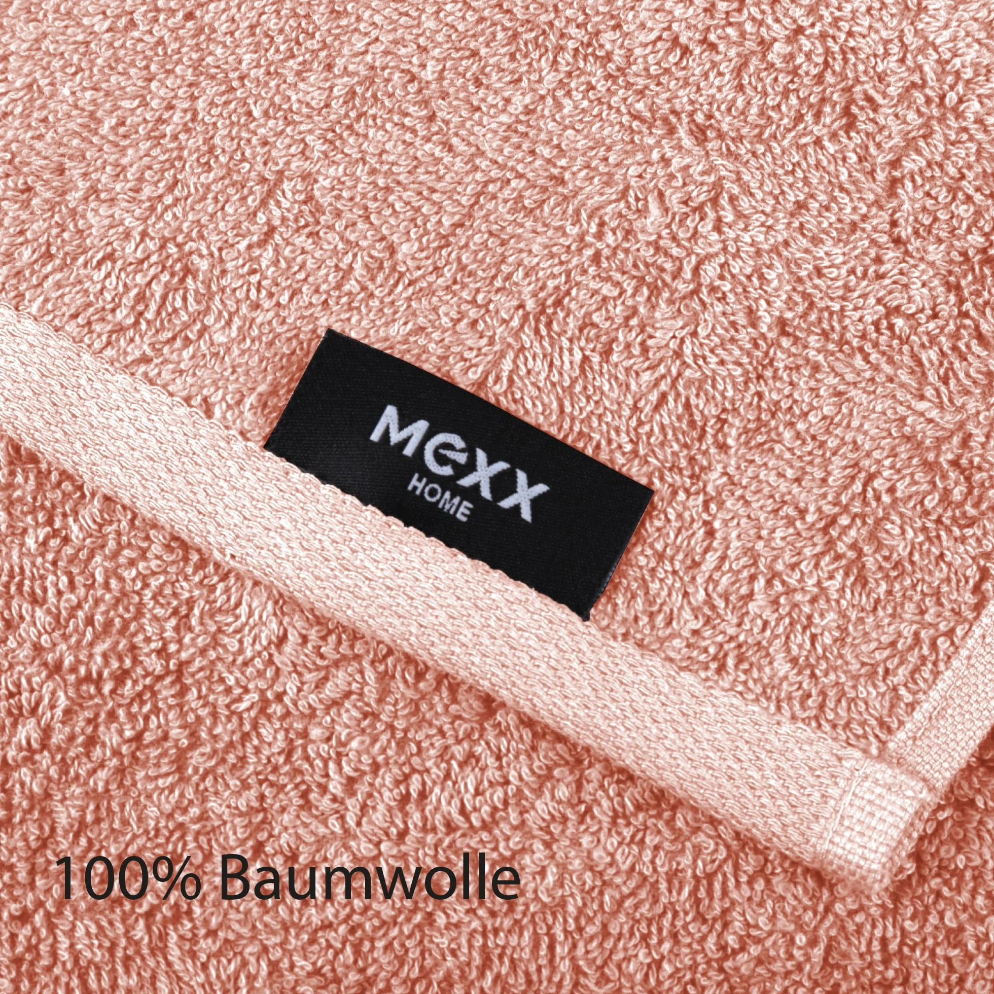Mexx ręcznik dla gości 4-pak 50x30 cm 100% bawełna 450 g/m² Öko-Tex