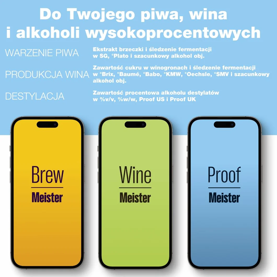 EasyDens by Anton Paar - Smart Hydrometer - Cyfrowy miernik gęstości - Oznaczanie zawartości ekstraktu, zawartości cukru i zawartości alkoholu - Plato, ciężar właściwy (SG), Babo, Baumé, Brix, g/L, KMW, Oechsle, ABV, ABW, Proof