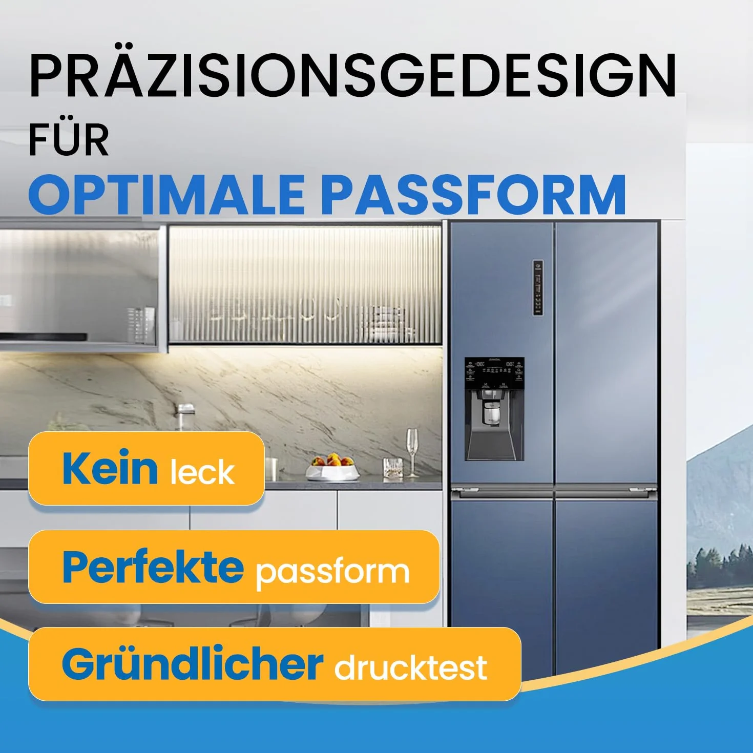 EVERSPRING Filtr wody do lodówki Kompatybilny z Samsung DA29-10105J, DA29-10105J HAFEX/EXP, DA99-02131B, WSF-100, EF9603, LG Inline Lodówka, 4 sztuki.