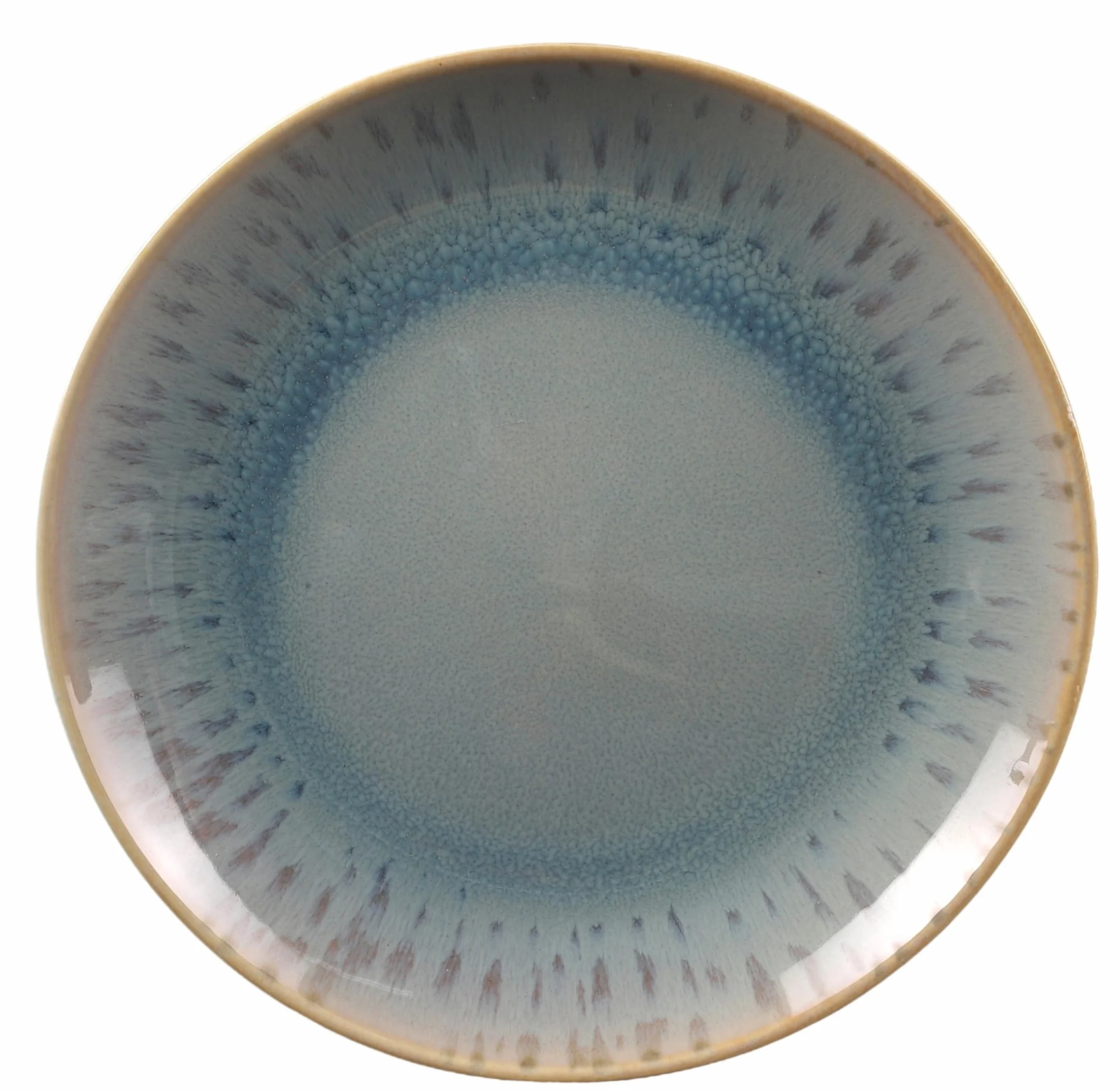 ECHTWERK 24-częściowy serwis stołowy w stylu vintage "Ana" nowoczesny design, dla 6 osób, stylowy zestaw naczyń z porcelany z 6 talerzami obiadowymi, 6 x talerzykami, 6 x miseczkami, 6 x filiżankami