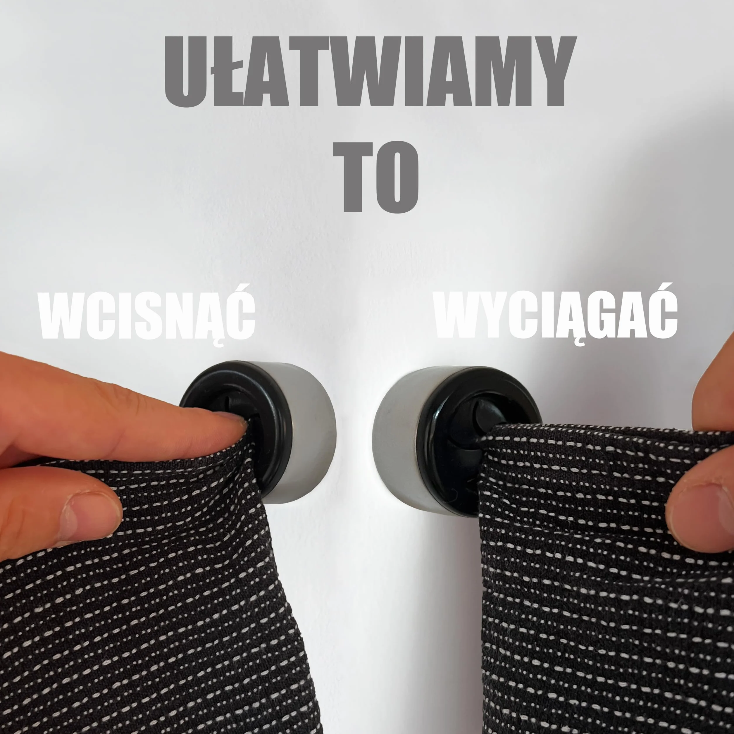 4 wieszaki na ręczniki premium, do łazienki, kuchni i gospodarstwa domowego, ze stali nierdzewnej, chromowane, samoprzylepne, bez wiercenia (czarne)