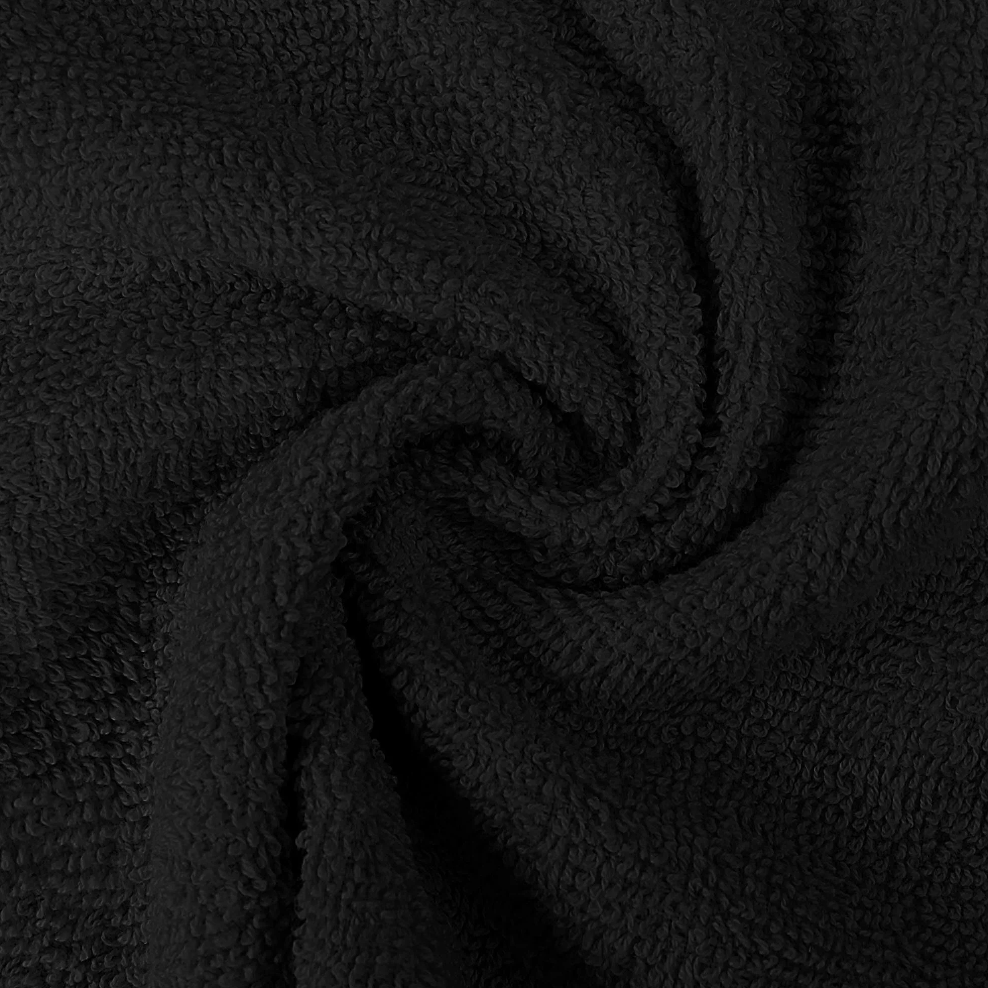 Utopia Towels Zestaw ręczników Premium 30x30 cm 100% bawełniane ściereczki do twarzy 12-pak czarny