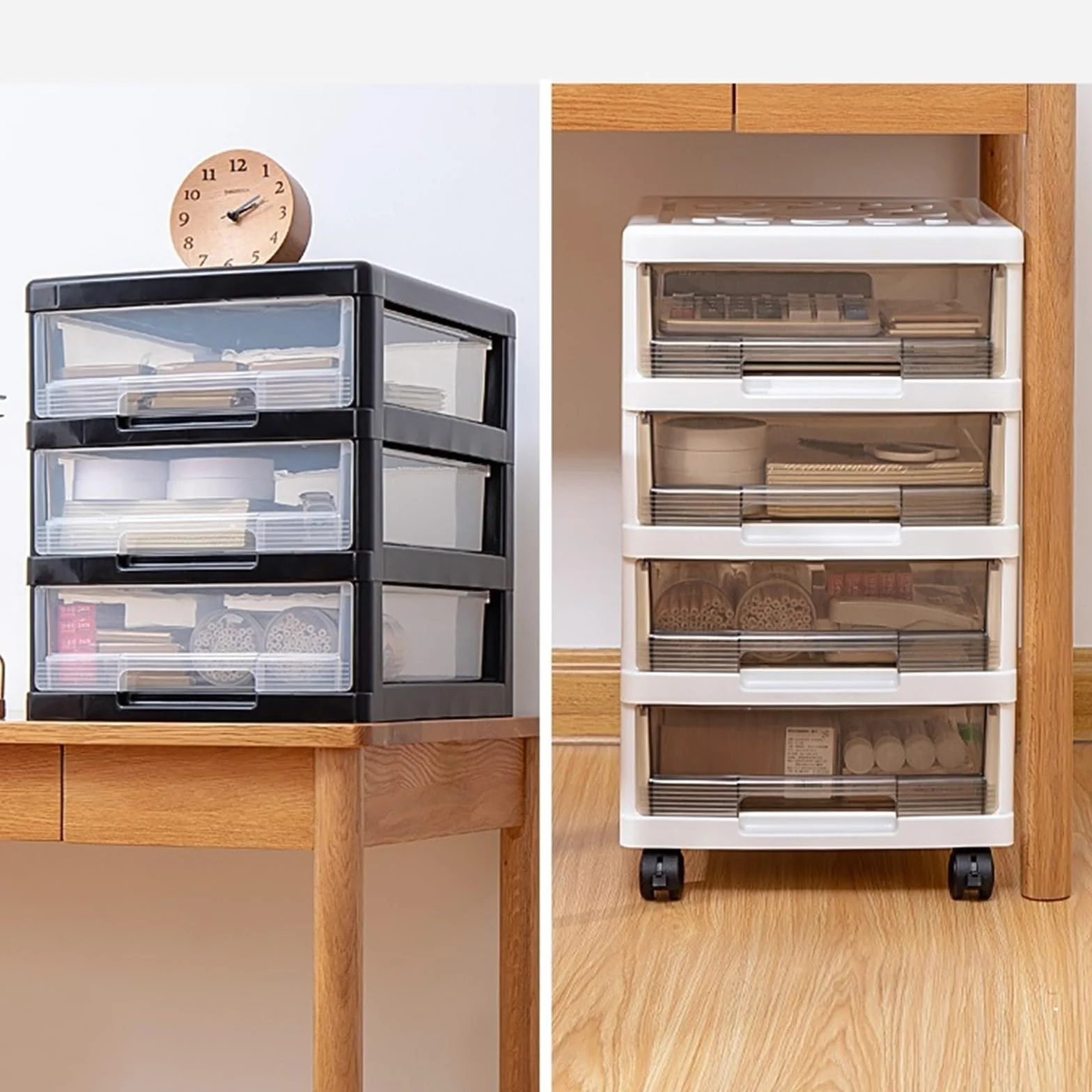 Wielowarstwowa szafka na dokumenty do biura pod biurkiem Sto na dokumenty i półka szafka na biurko (38 cm) wydajny Worpace Solut