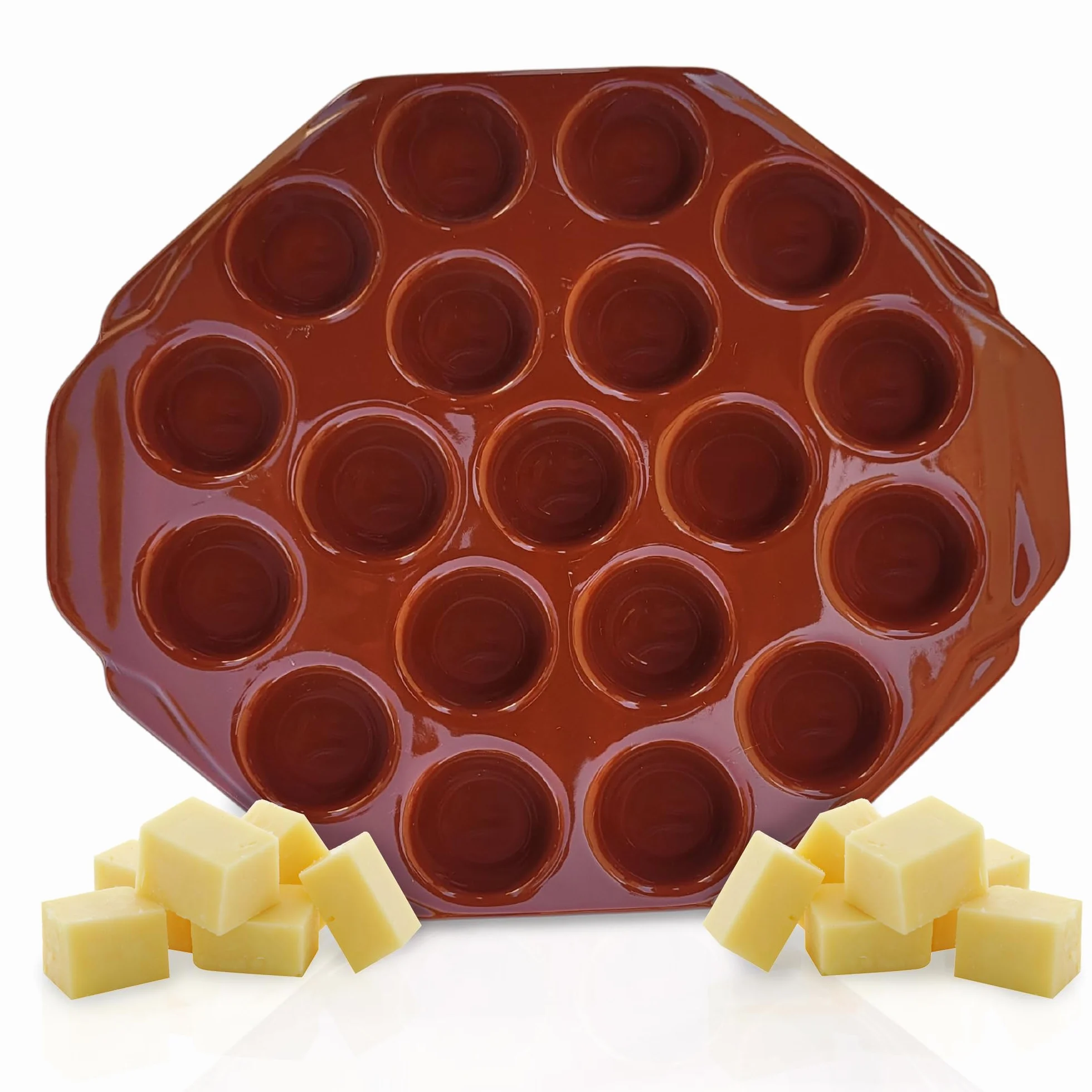 Provolonera Ser Provolone 19-wnękowa ceramiczna terakota provolonette grill kuchenka mikrofalowa topiony ser ślimaki towarzyszyć pieczeniu, grill, grill, posiekane jedzenie lub kolacja.