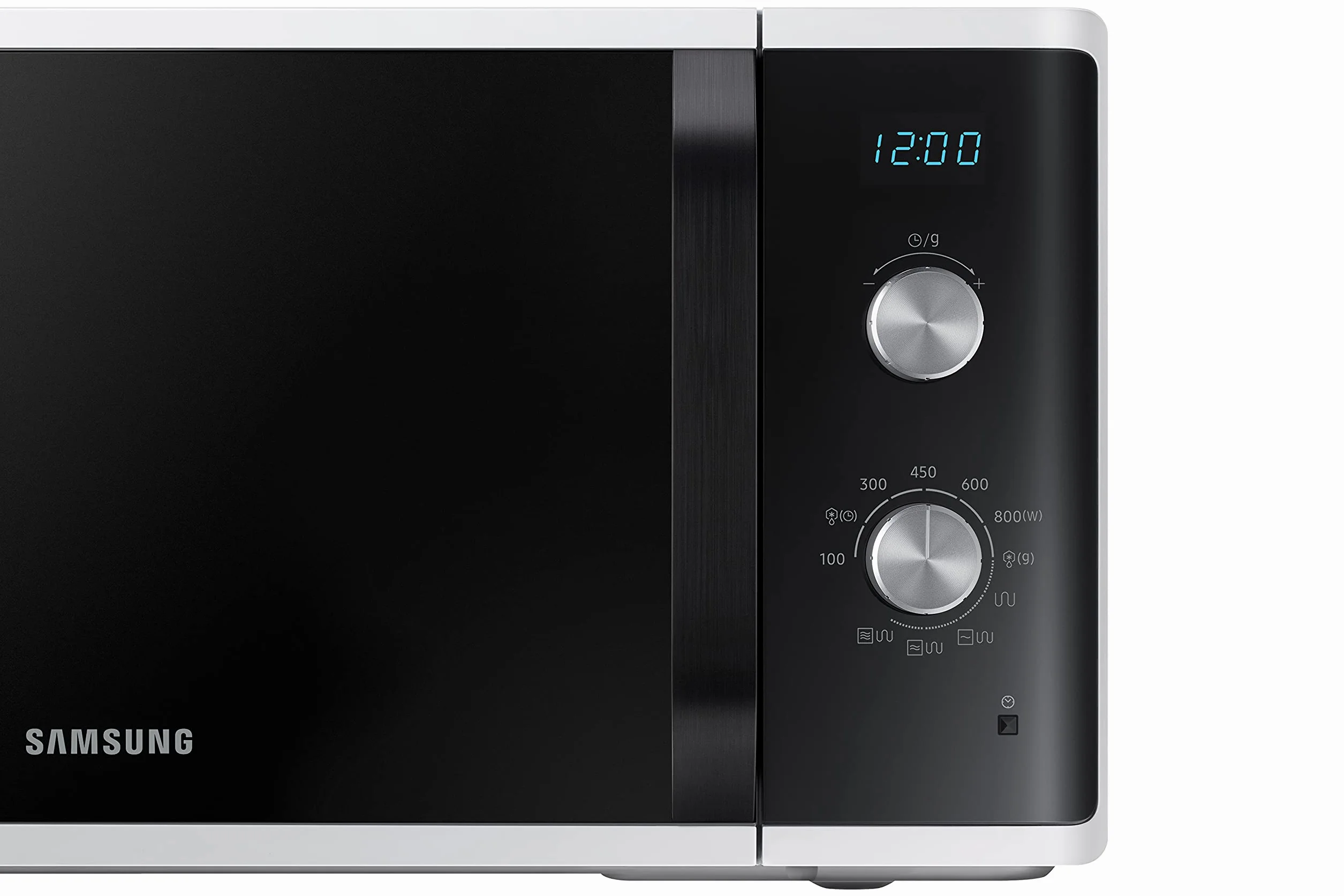 Samsung Microonde MG23K3614AW kuchenka mikrofalowa, 23 litry, 800 W, grill 1100 W, biały