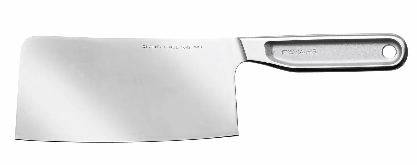 Fiskars Nóż do siekania All Steel, długość całkowita: 28,1 cm, japońska twarda stal Aichi, 1062885