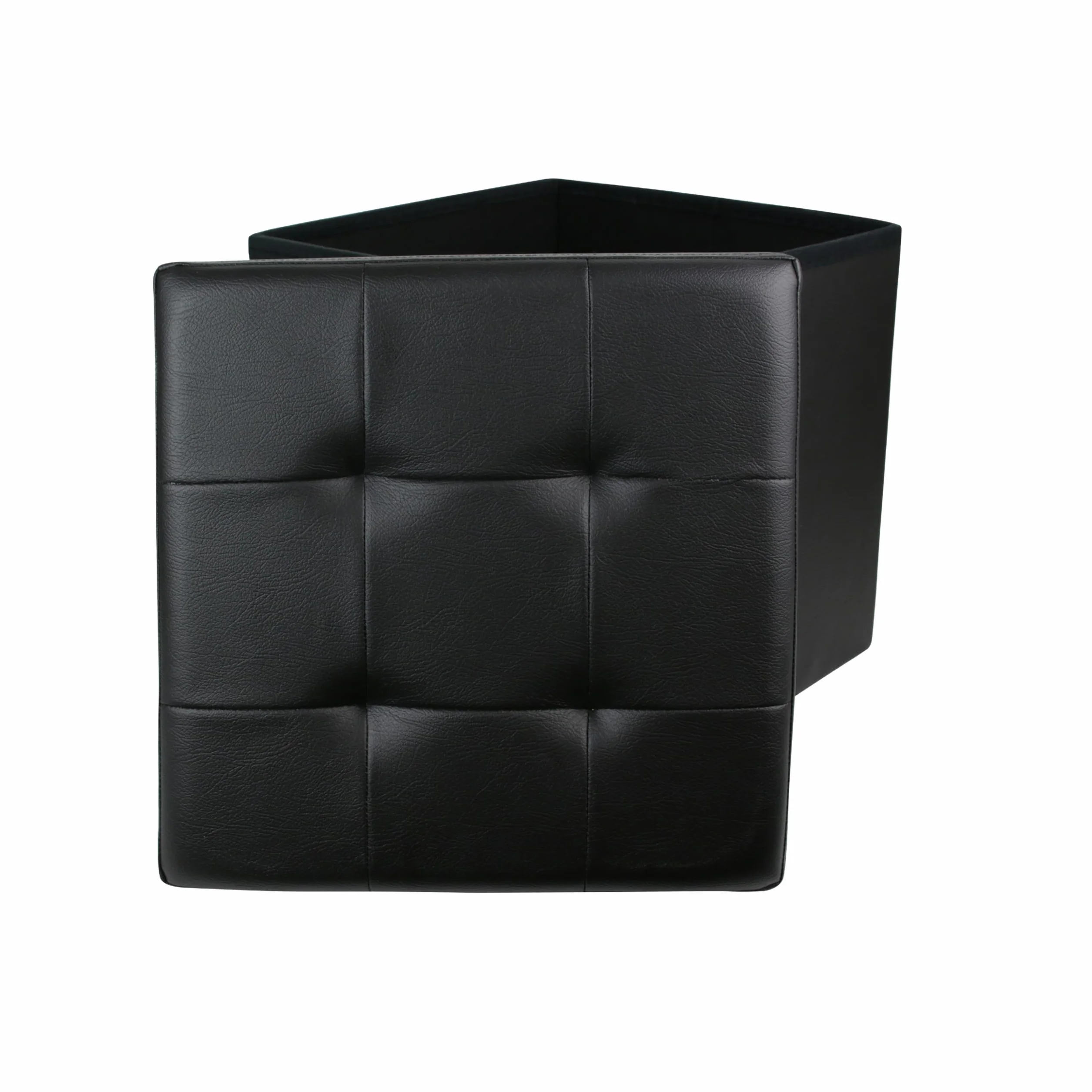 The Home Deco Factory HD3400 worek do siedzenia, składany, czarny, 37,5 x 37,5 x 37,5 cm