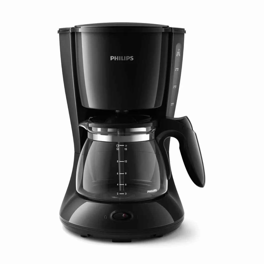 Philips Daily Collection Ekspres do kawy - Aroma Twister dla optymalnego smaku, pojemność 1,2L, blokada kapania, automatyczne wyłączanie, części nadające się do mycia w zmywarce (HD7461/20)